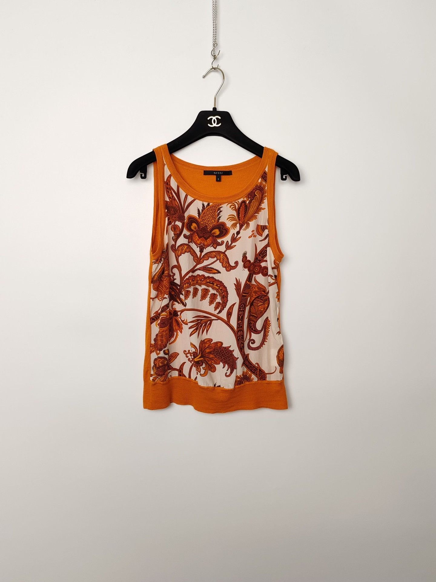 Gucci Gucci Paisley Silk Knit Tank Top Size S Size S / US 4 / IT 40 - 2 Thumbnail