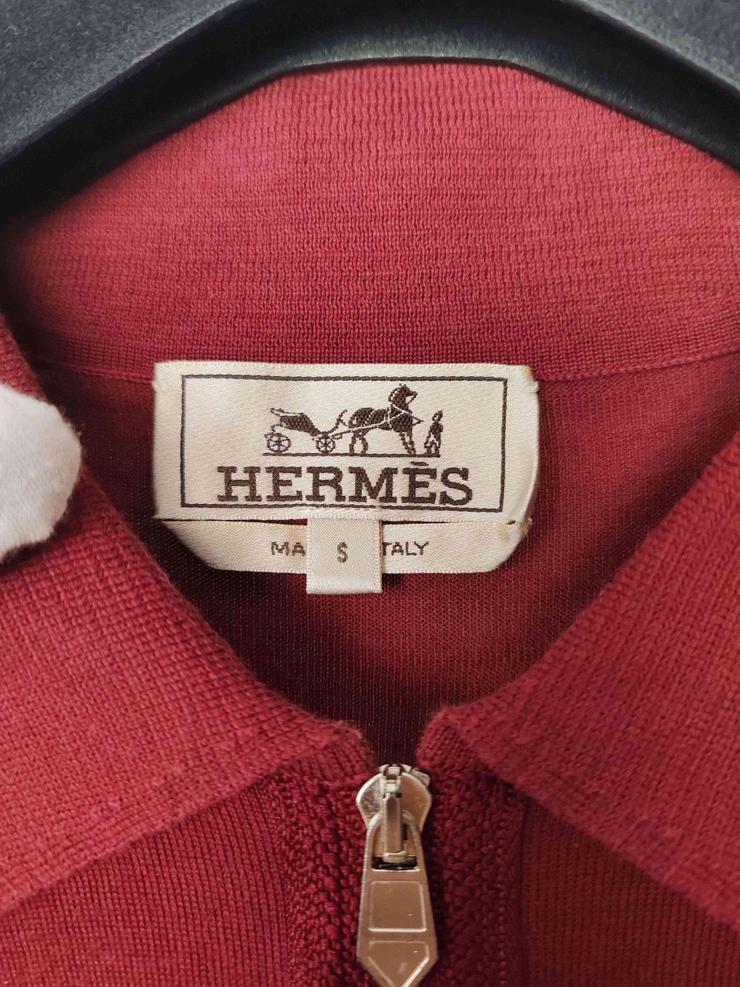 Hermes Hermes Knit Polo Shirt Size XS Size US XS / EU 42 / 0 - 4 Thumbnail