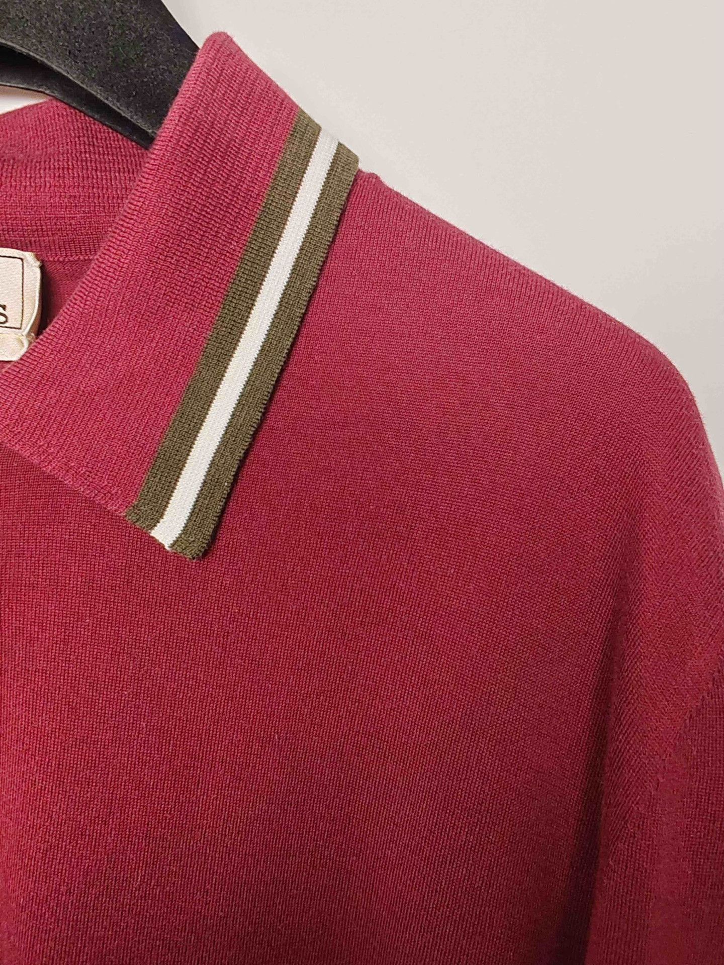 Hermes Hermes Knit Polo Shirt Size XS Size US XS / EU 42 / 0 - 5 Thumbnail