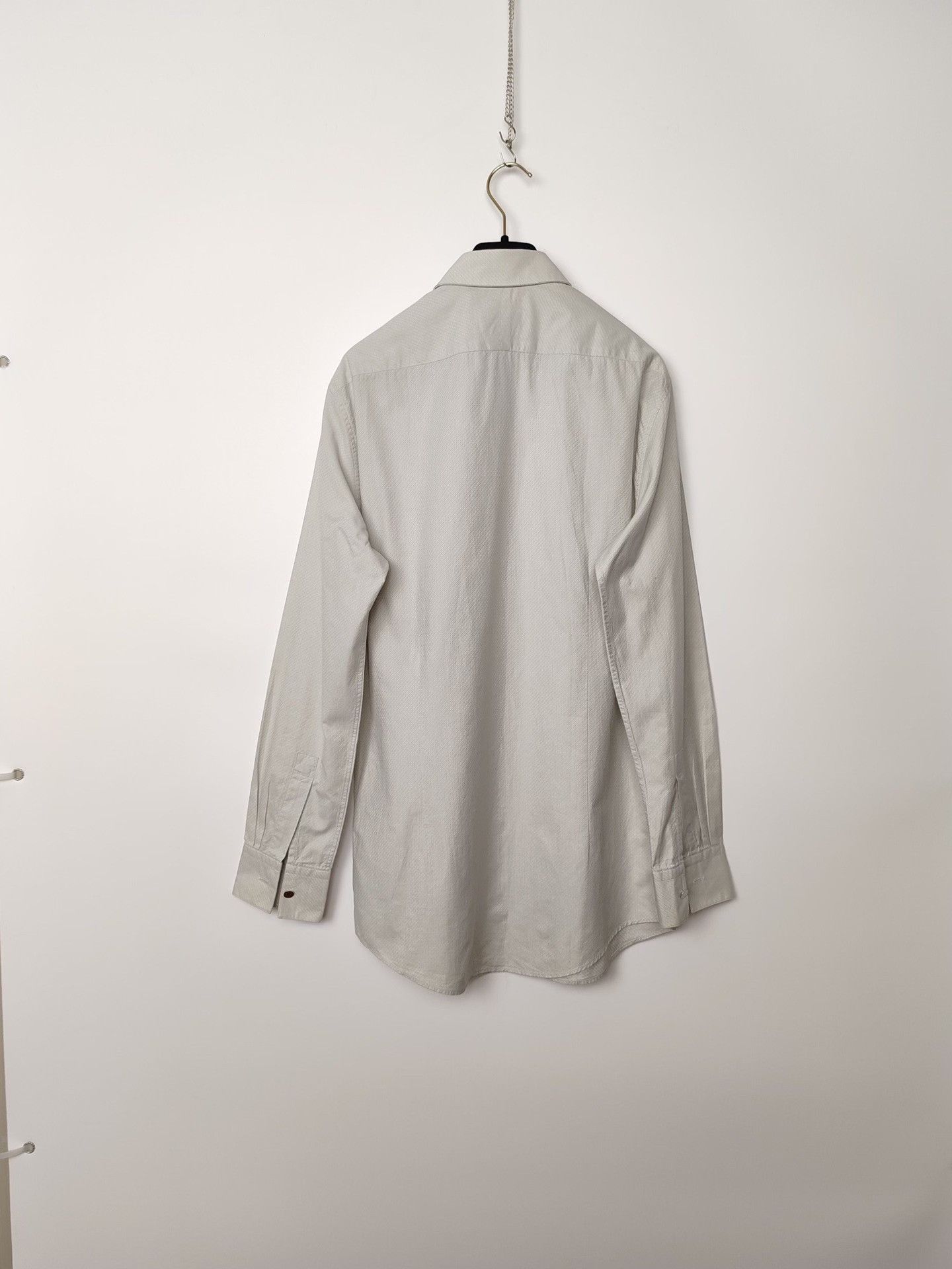 Hermes Hermes H Pattern Button Up Shirt Size M Size US M / EU 48-50 / 2 - 3 Thumbnail