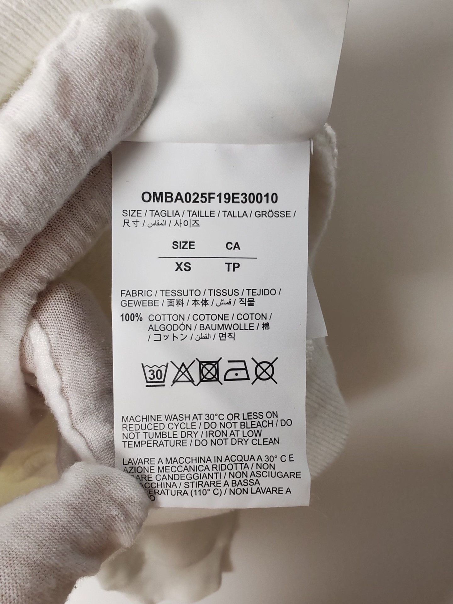Off-White Off-White Logo Print Sweatshirt Size XS Size US XS / EU 42 / 0 - 7 Thumbnail