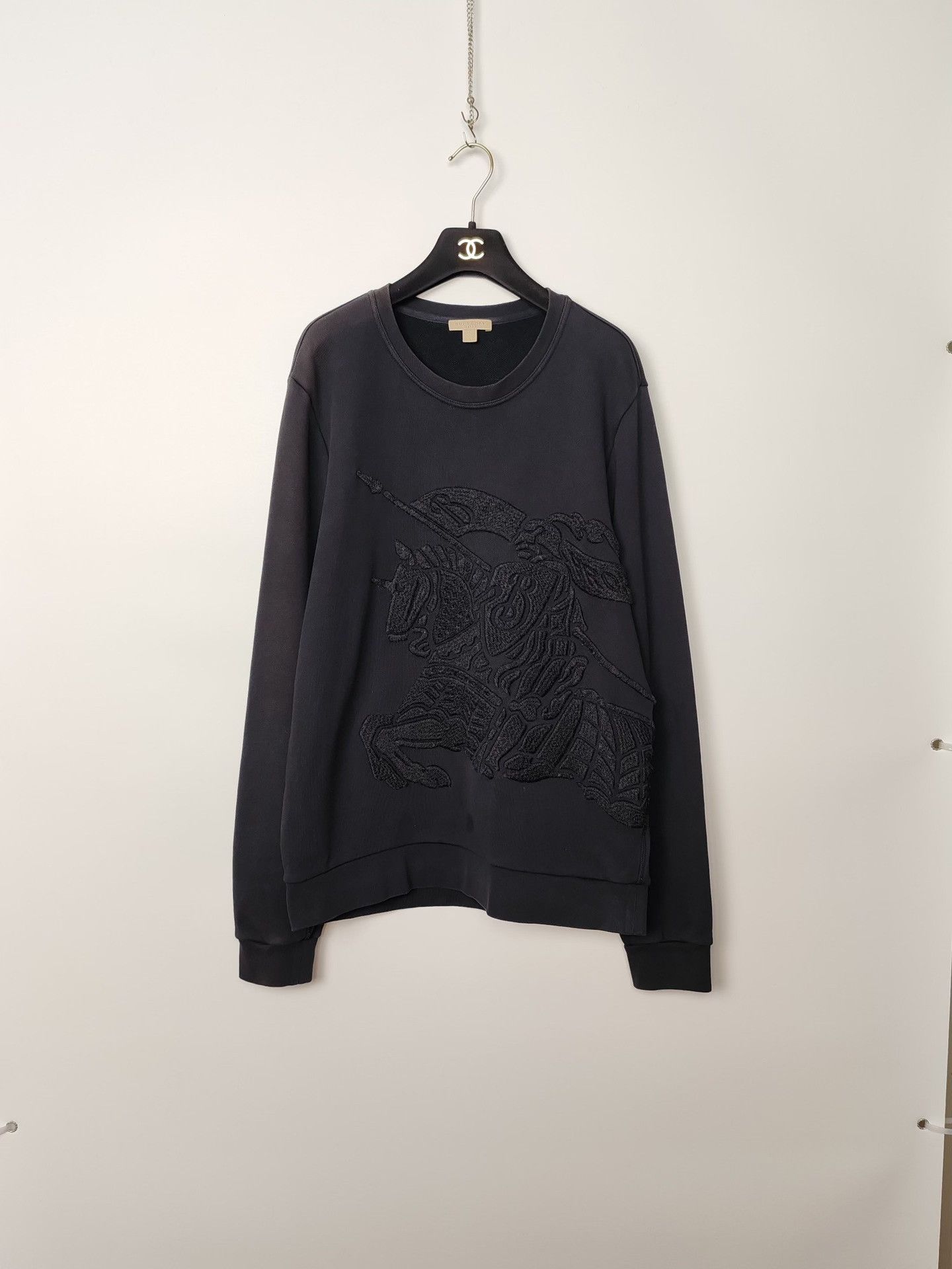 Burberry Burberry Brit Embroidered Logo Sweatshirt Size L Size US L / EU 52-54 / 3 - 2 Thumbnail