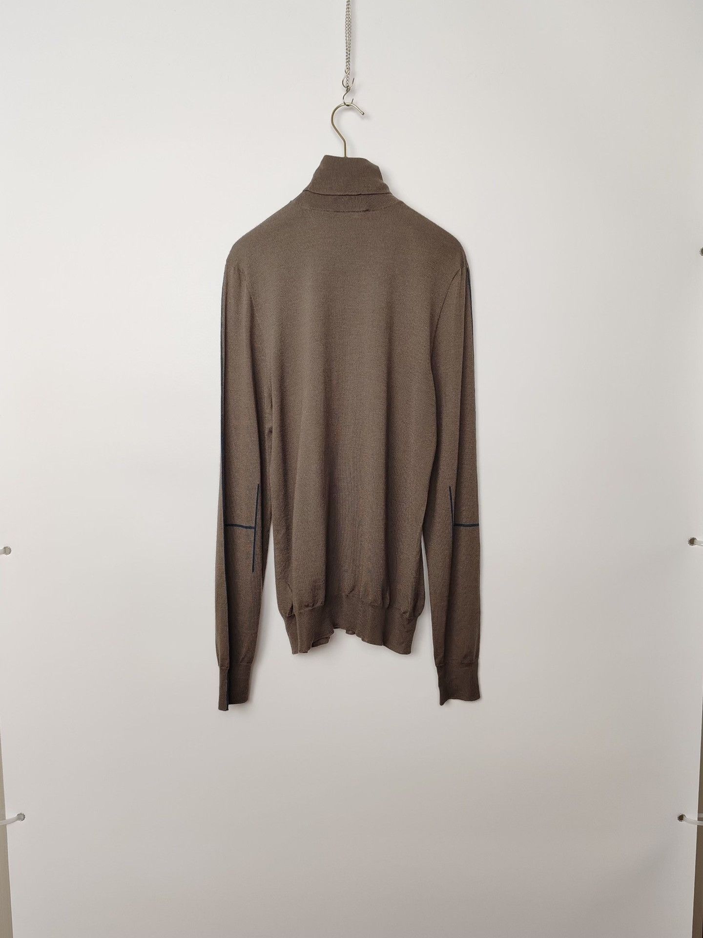 Hermes Hermes Brown Cashmere Silk Turtleneck Sweater Size S Size US S / EU 44-46 / 1 - 3 Thumbnail
