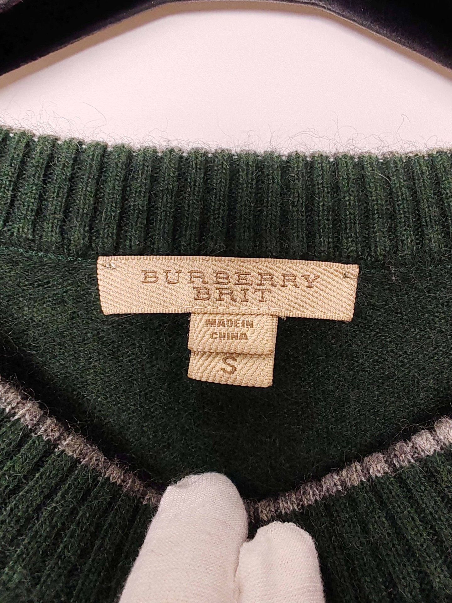 Burberry Burberry Brit Cashmere Geometric Sweater Size S Size US S / EU 44-46 / 1 - 4 Thumbnail