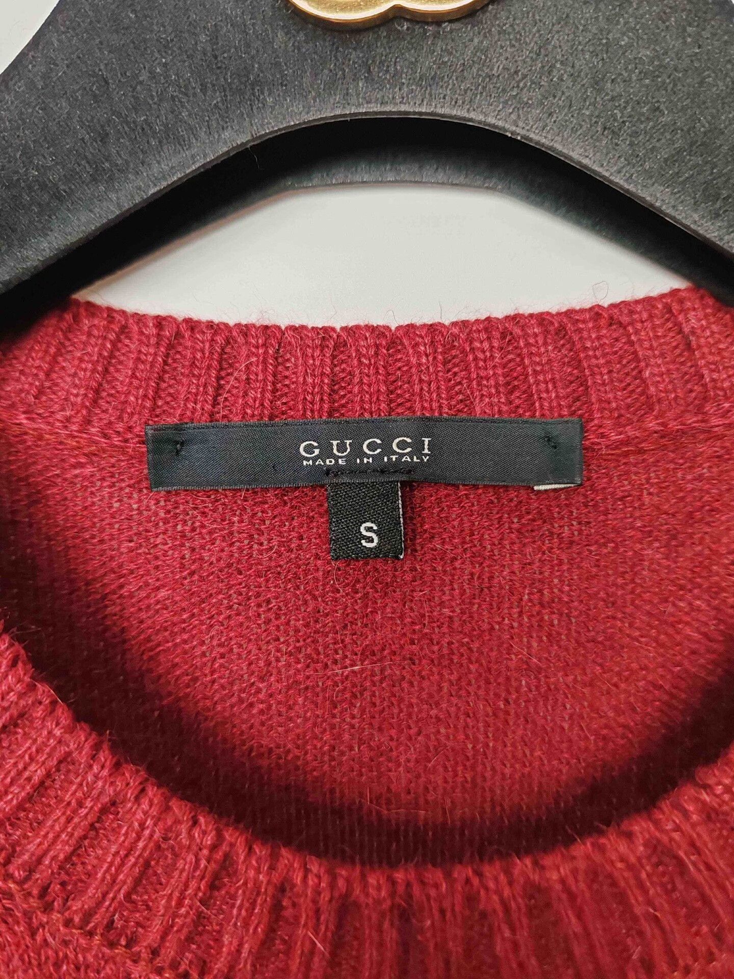 Gucci Gucci Alpaca Angora Silk Knit Sweater S Size S / US 4 / IT 40 - 4 Thumbnail