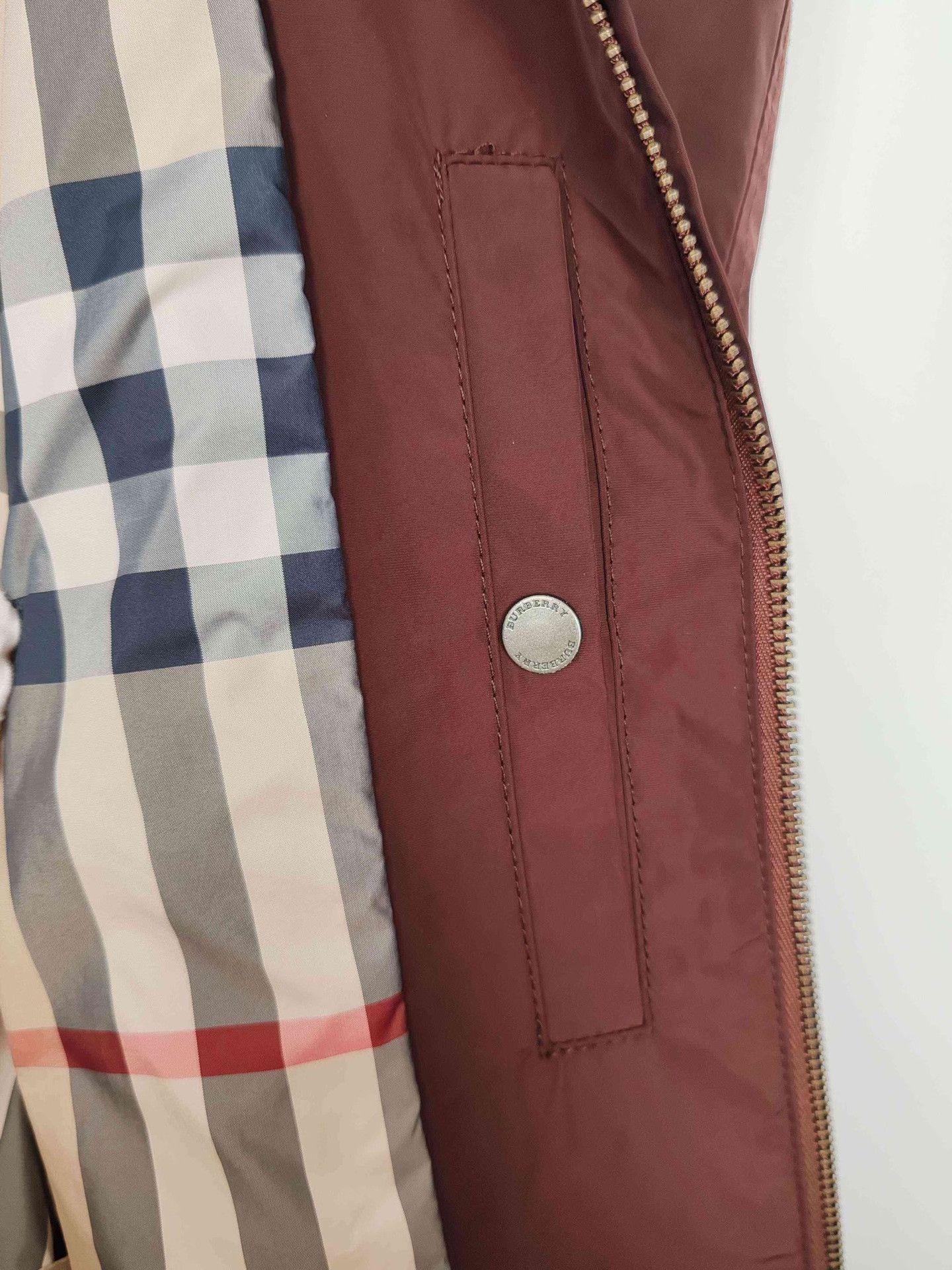 Burberry Burberry Check Lined Jacket Size M Size US M / EU 48-50 / 2 - 8 Thumbnail