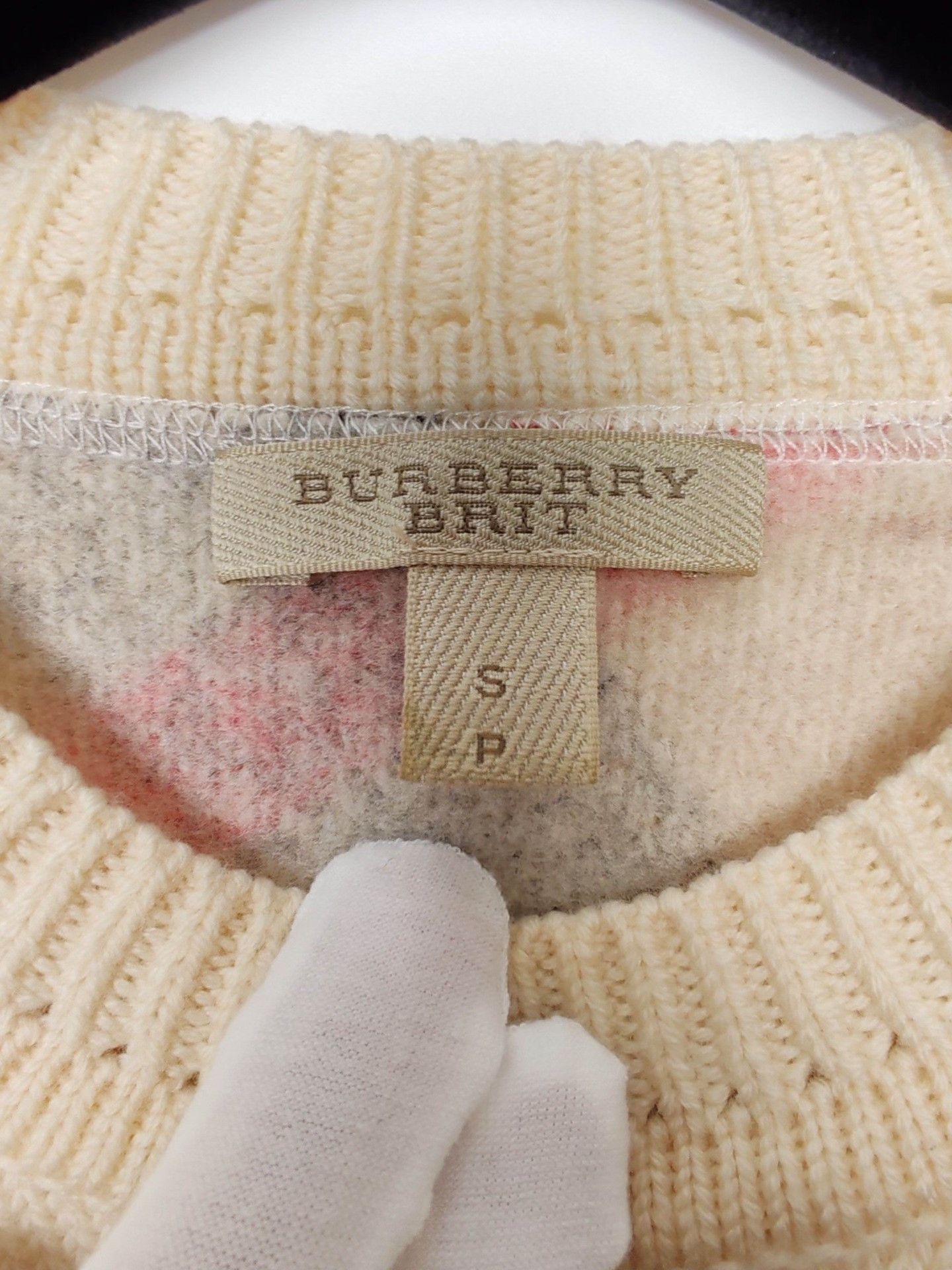 Burberry Burberry Brit Cable Knit Sweater Size S Size S / US 4 / IT 40 - 4 Thumbnail