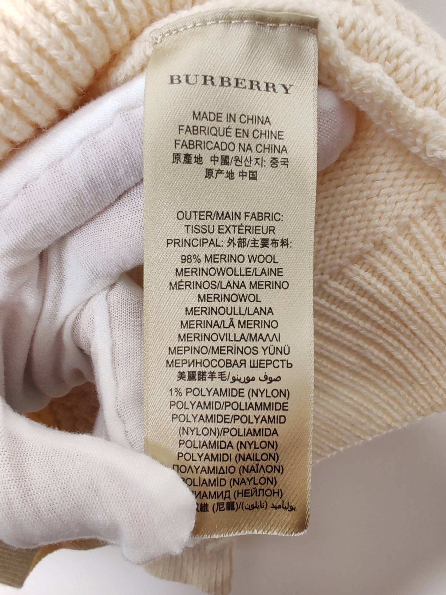 Burberry Burberry Brit Cable Knit Sweater Size S Size S / US 4 / IT 40 - 7 Thumbnail