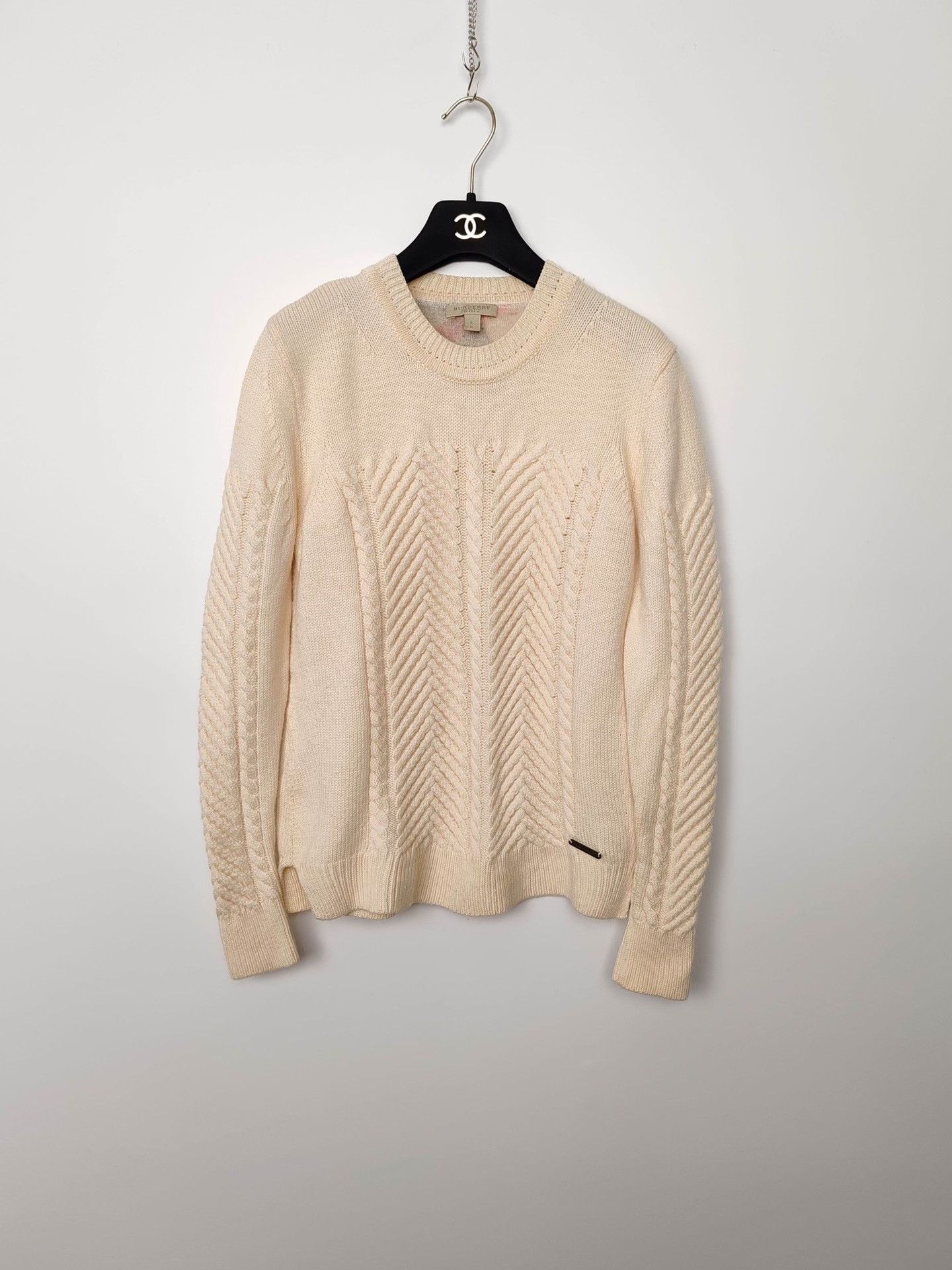 Burberry Burberry Brit Cable Knit Sweater Size S Size S / US 4 / IT 40 - 2 Thumbnail