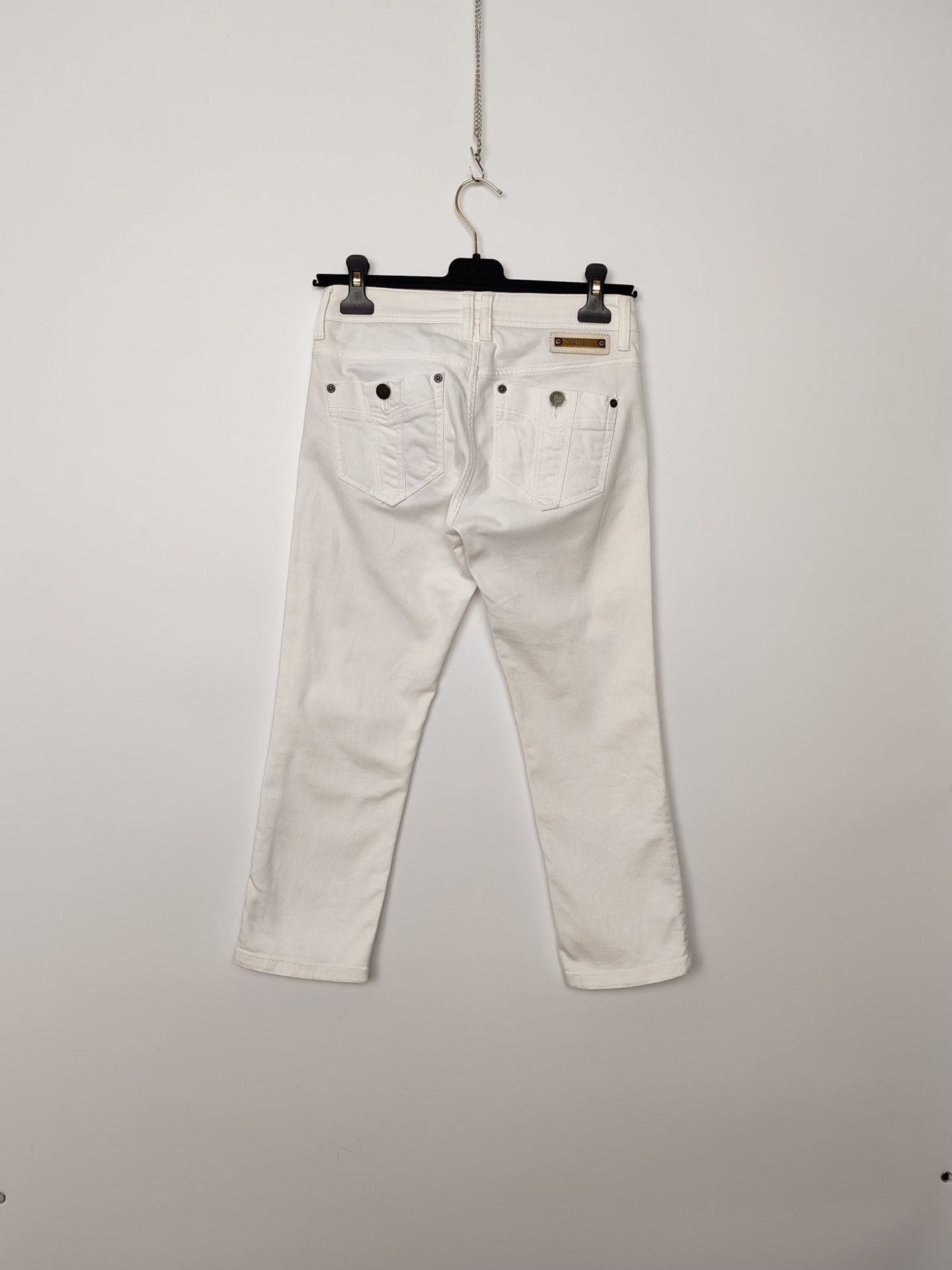 Burberry Burberry Brit White Denim Jeans Size 26 Size 26" / US 2 / IT 38 - 3 Thumbnail