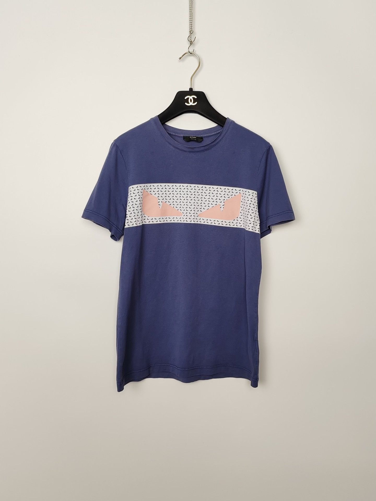 Fendi Fendi Monster Eye Short Sleeve T-Shirt Size S Size US S / EU 44-46 / 1 - 2 Thumbnail