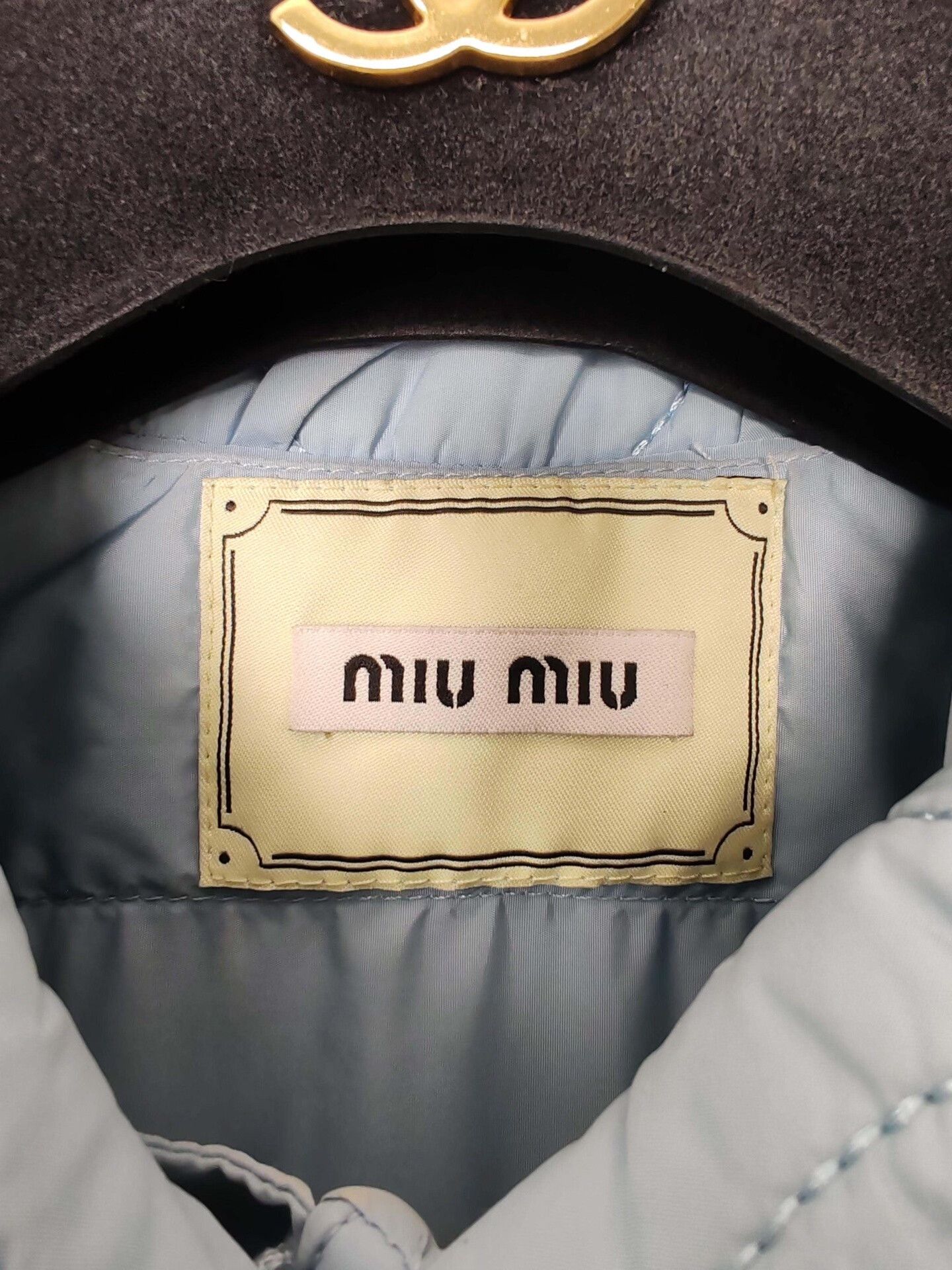 Miu Miu Miu Miu Quilted Logo Jacket Size 38 Size XS / US 0-2 / IT 36-38 - 4 Thumbnail