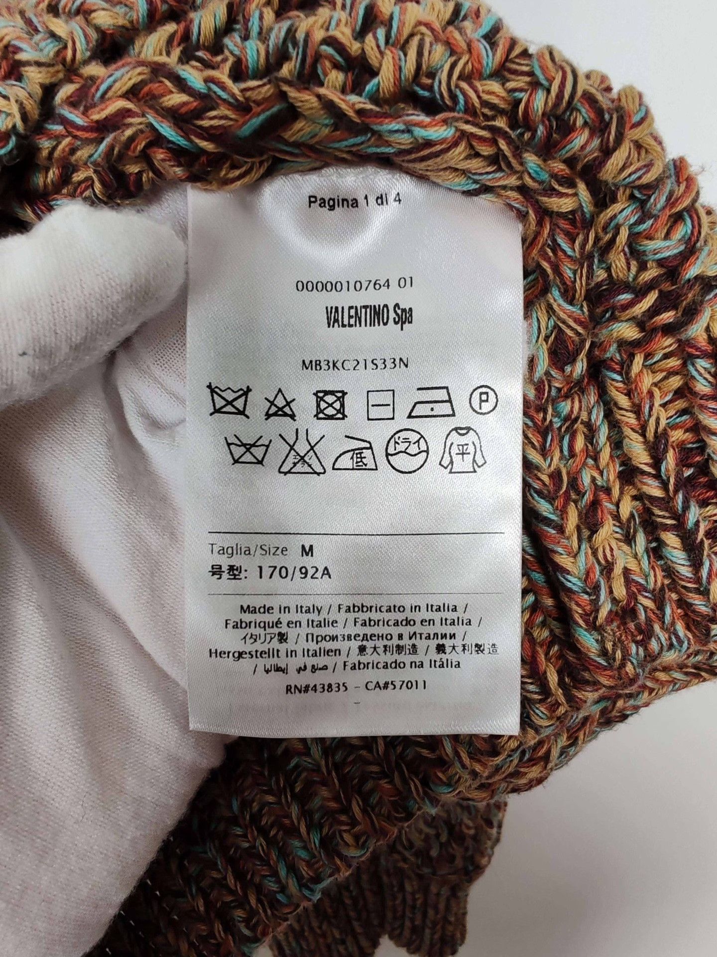 Valentino Valentino Multi Knit Sweater Size M Size M / US 6-8 / IT 42-44 - 6 Thumbnail