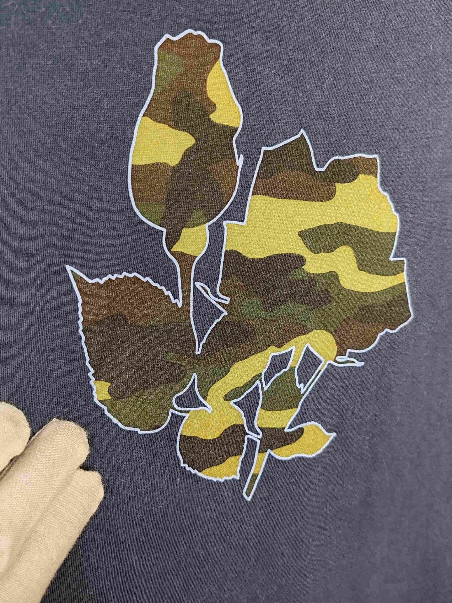 Dior Dior Rose Camouflage Short Sleeve T-Shirt Size M Size US M / EU 48-50 / 2 - 4 Thumbnail
