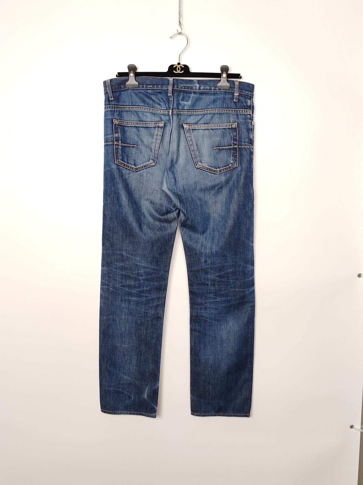 Dior Dior Blue Denim Jeans Size 31 Size US 31 - 3 Thumbnail