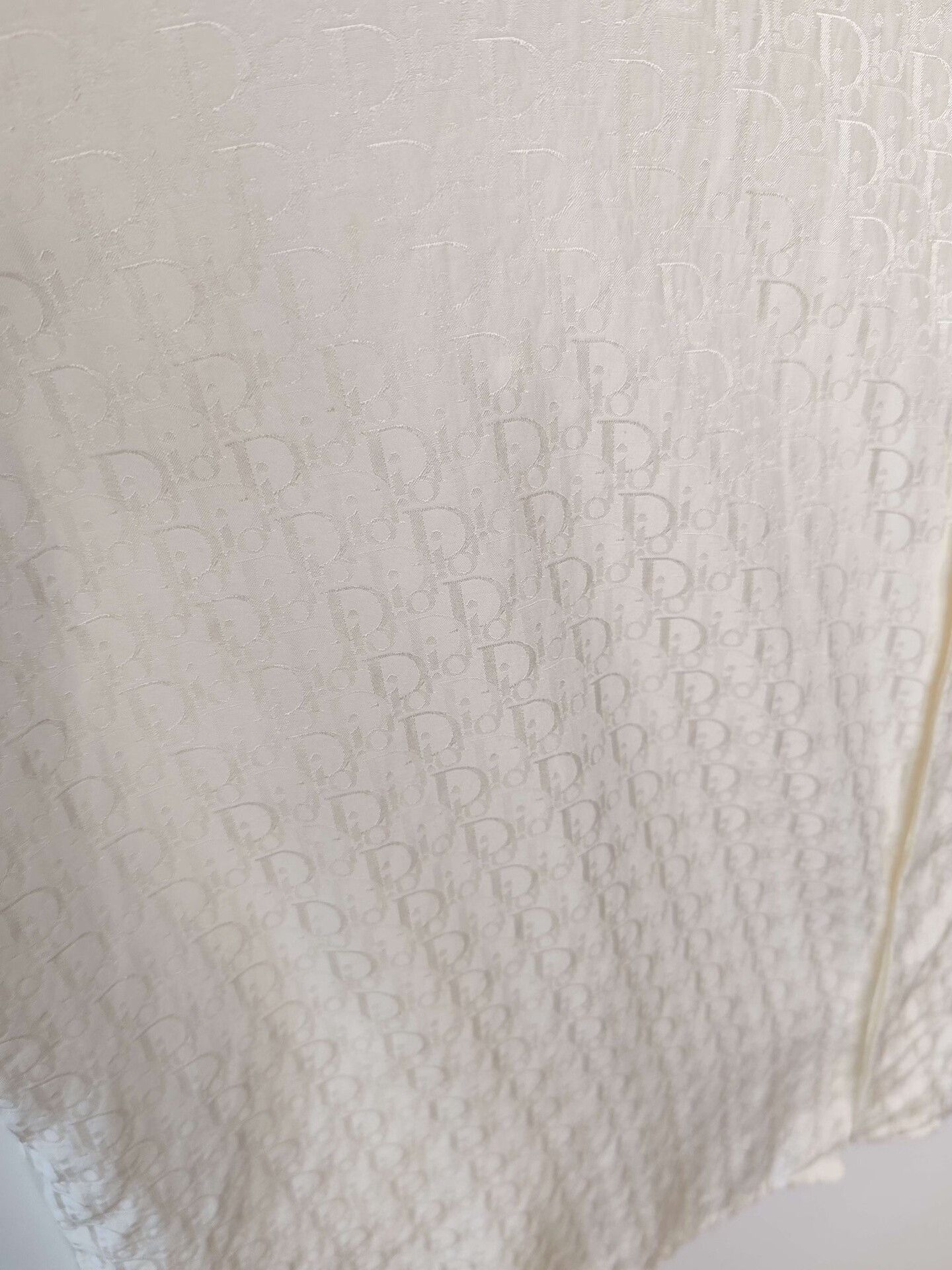 Dior Dior Oblique Silk Cotton Short Sleeve Shirt Size L Size US L / EU 52-54 / 3 - 6 Thumbnail