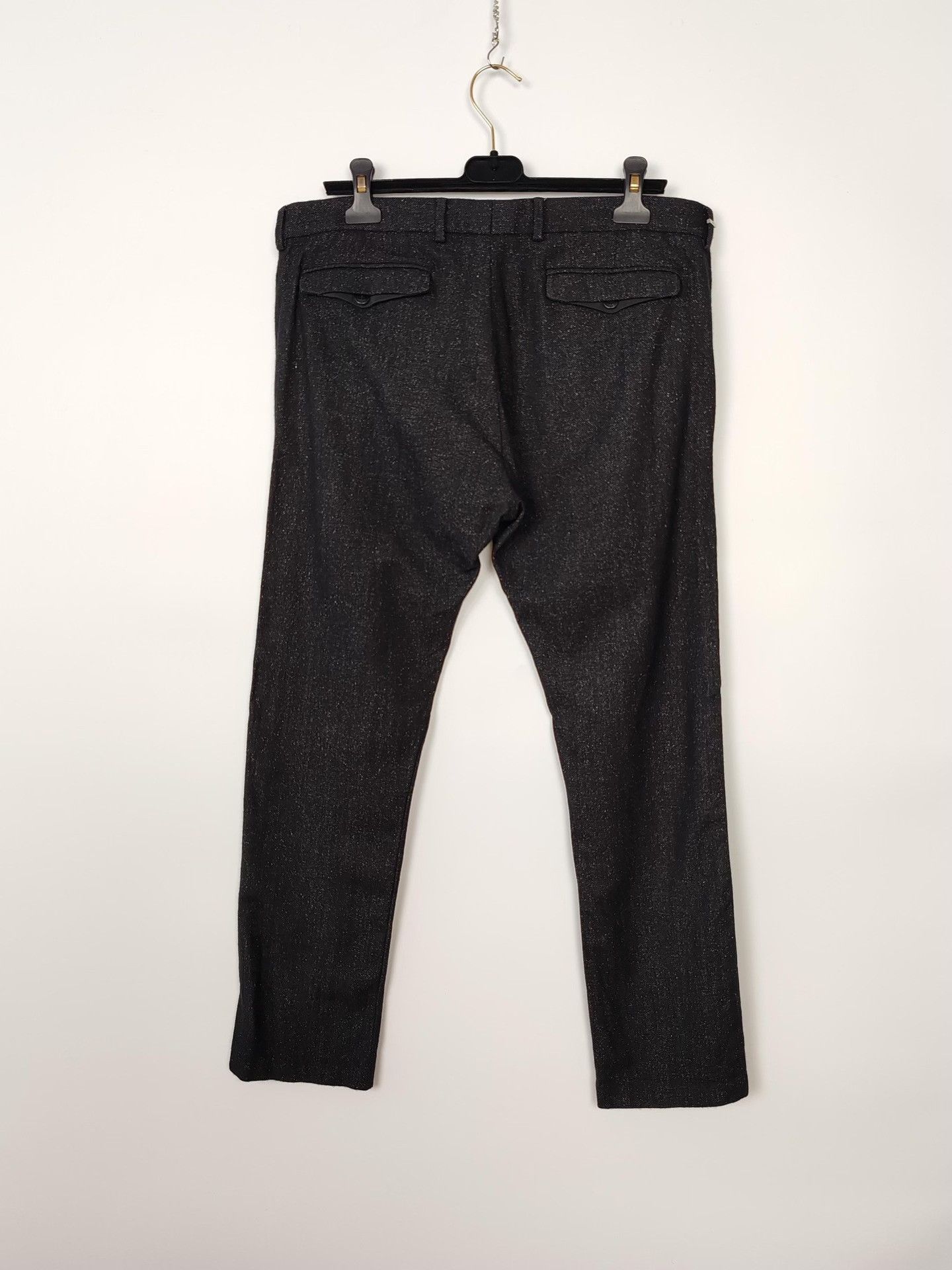 Dior Dior Speckled Wool Silk Trousers Size 34 Size US 34 / EU 50 - 3 Thumbnail