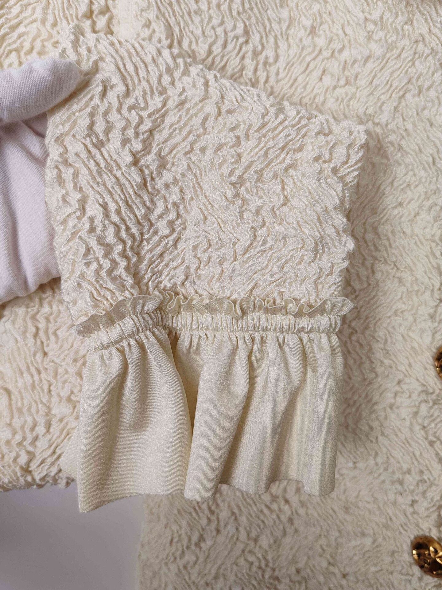 Alexander Wang Alexander Wang Smocked Ruffle Jacket Size S Size S / US 4 / IT 40 - 8 Thumbnail