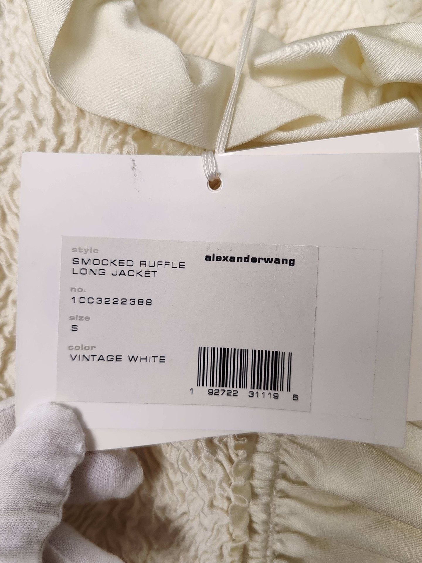 Alexander Wang Alexander Wang Smocked Ruffle Jacket Size S Size S / US 4 / IT 40 - 5 Thumbnail