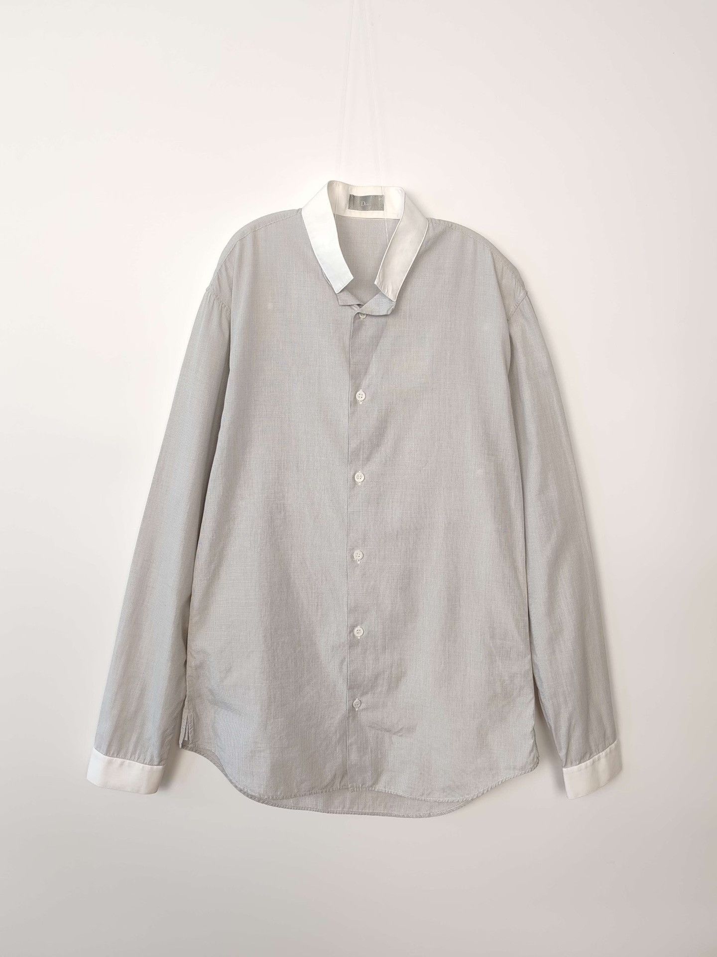 Dior Dior Striped Button Up Shirt Size 37 Size US S / EU 44-46 / 1 - 2 Thumbnail