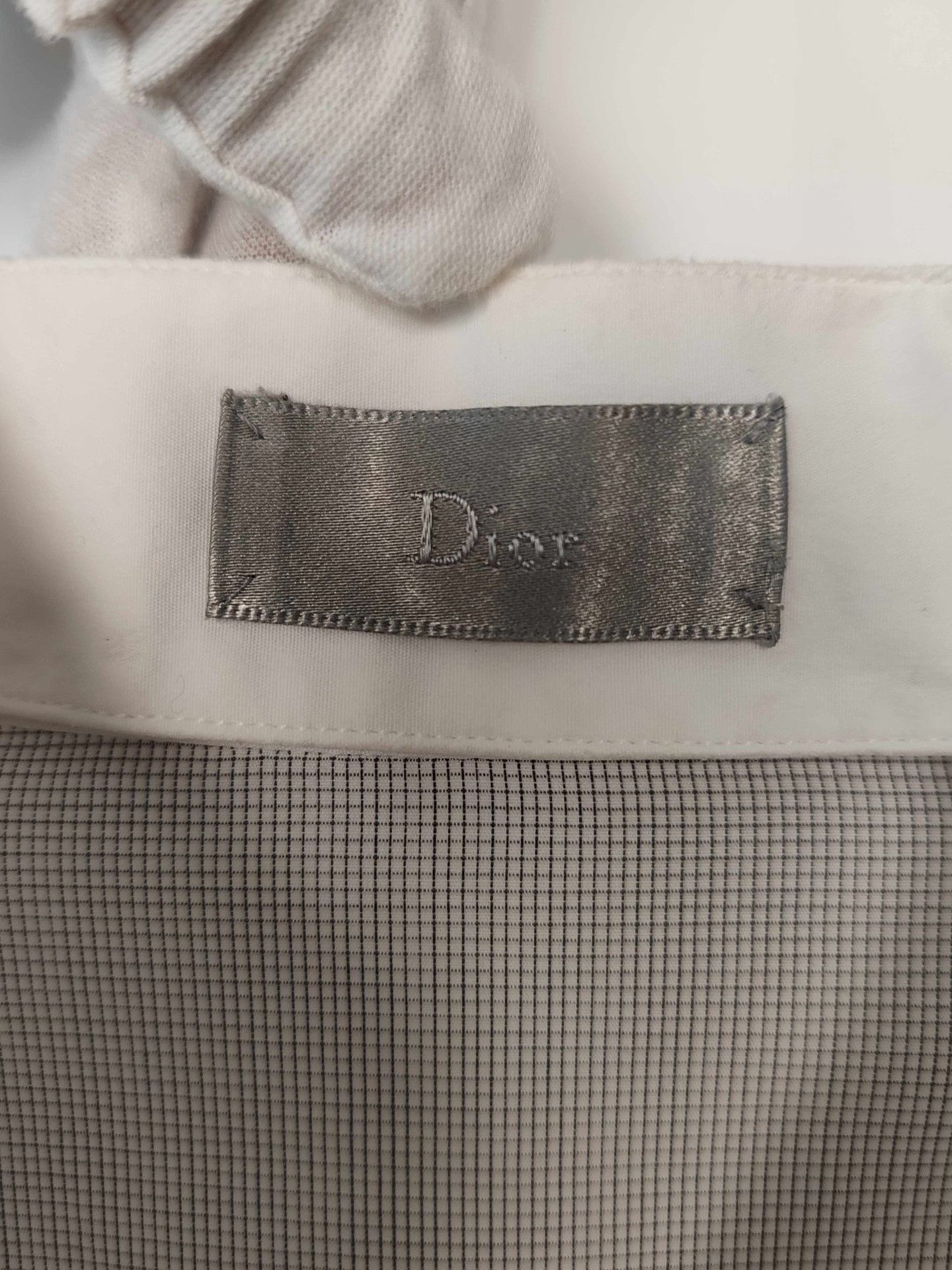 Dior Dior Striped Button Up Shirt Size 37 Size US S / EU 44-46 / 1 - 4 Thumbnail