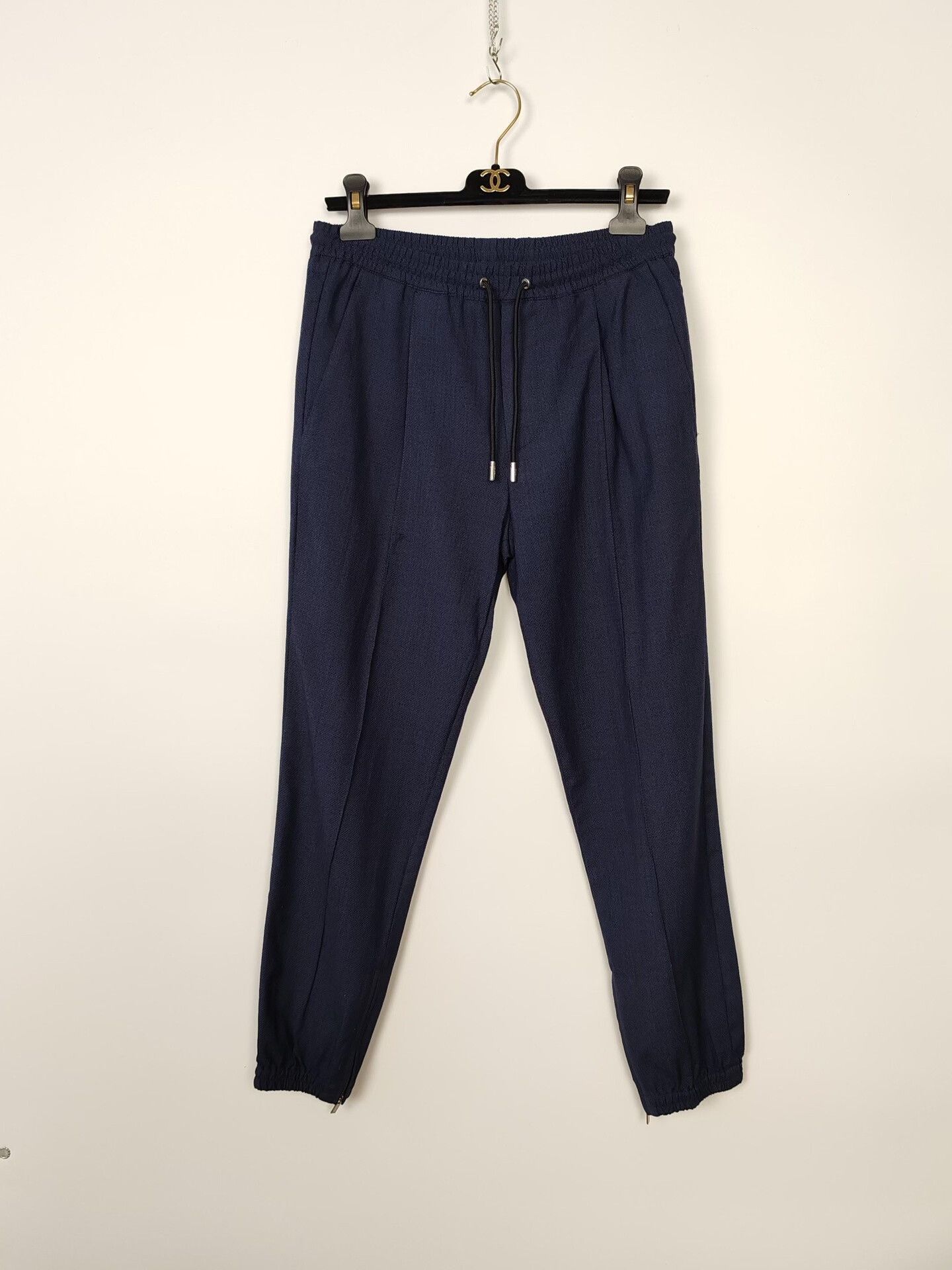 Dior Dior Wool Drawstring Joggers Size 30 Size US 30 / EU 46 - 2 Thumbnail