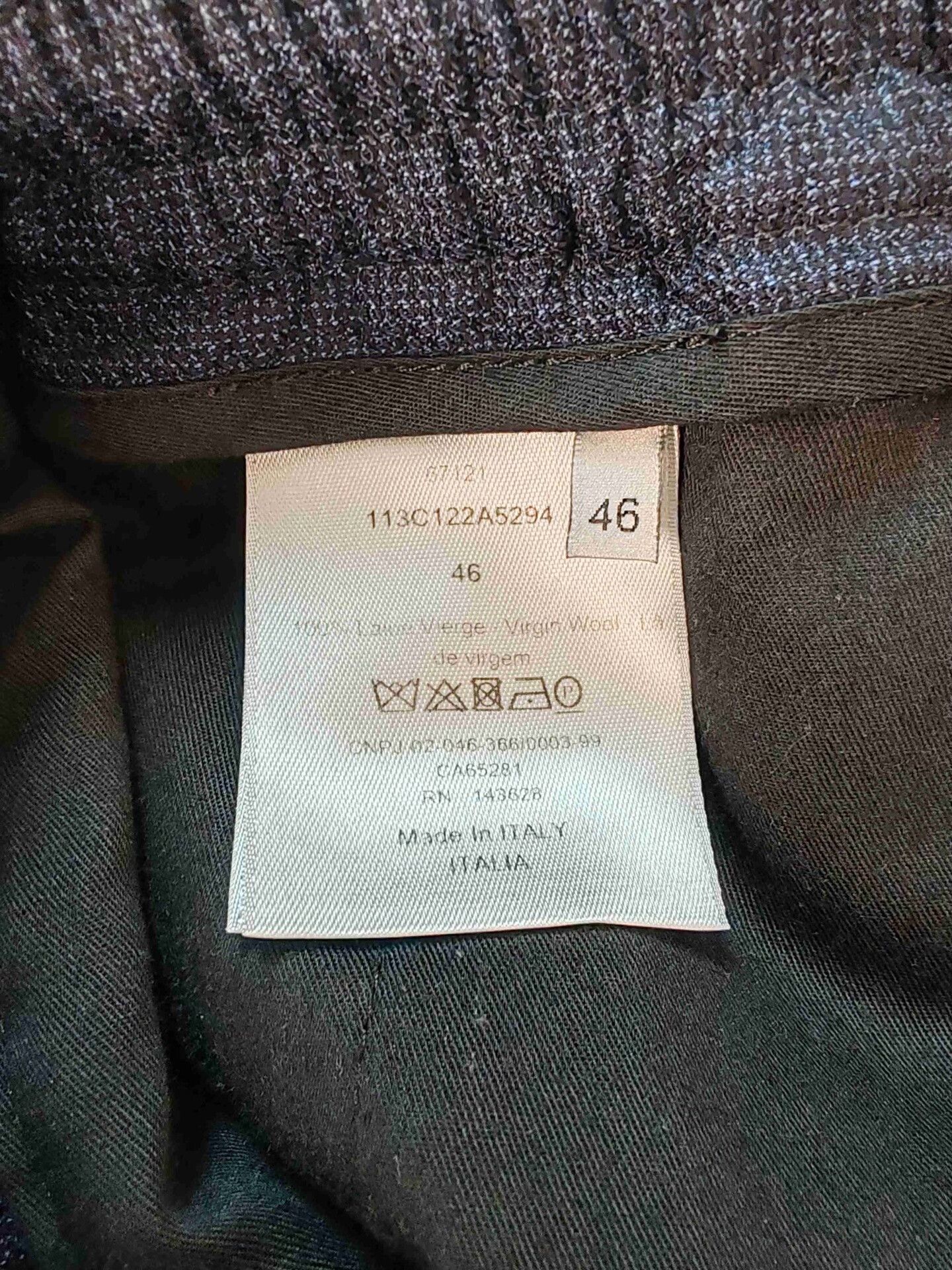 Dior Dior Wool Drawstring Joggers Size 30 Size US 30 / EU 46 - 8 Thumbnail