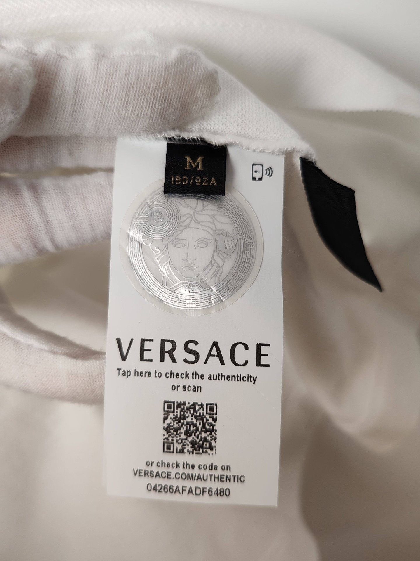 Versace Versace Gold Greek Key Polo Shirt Size M Size US M / EU 48-50 / 2 - 7 Thumbnail