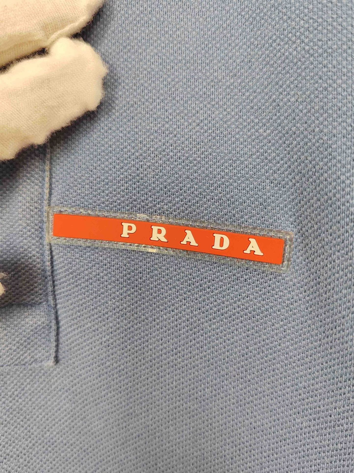 Prada Prada Logo Patch Polo Shirt Size M Size US M / EU 48-50 / 2 - 5 Thumbnail