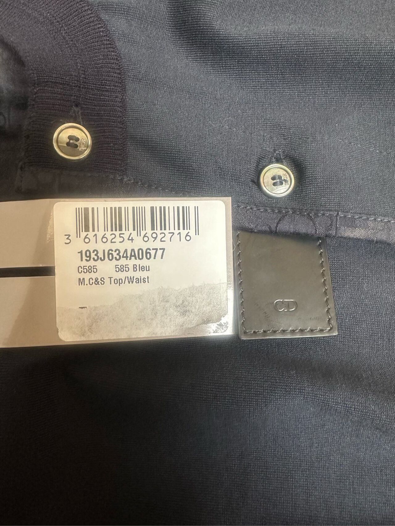 Dior Dior Oblique Polo Shirt Size XS Size US XS / EU 42 / 0 - 5 Thumbnail