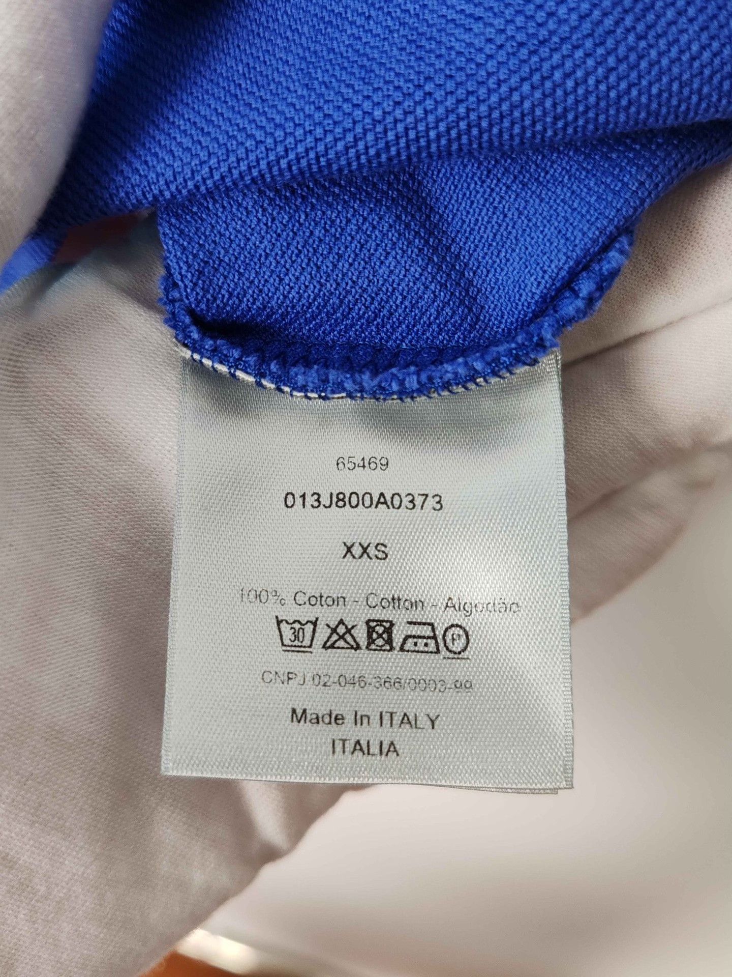 Dior Dior CD Embroidery Logo Polo Size XXS Size US XXS / EU 40 - 6 Thumbnail