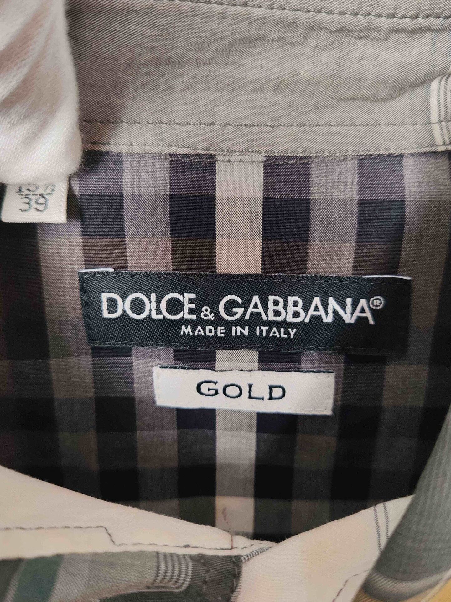 Dolce & Gabbana Dolce & Gabbana Patchwork Plaid Button Up Shirt Size M Size US M / EU 48-50 / 2 - 4 Thumbnail