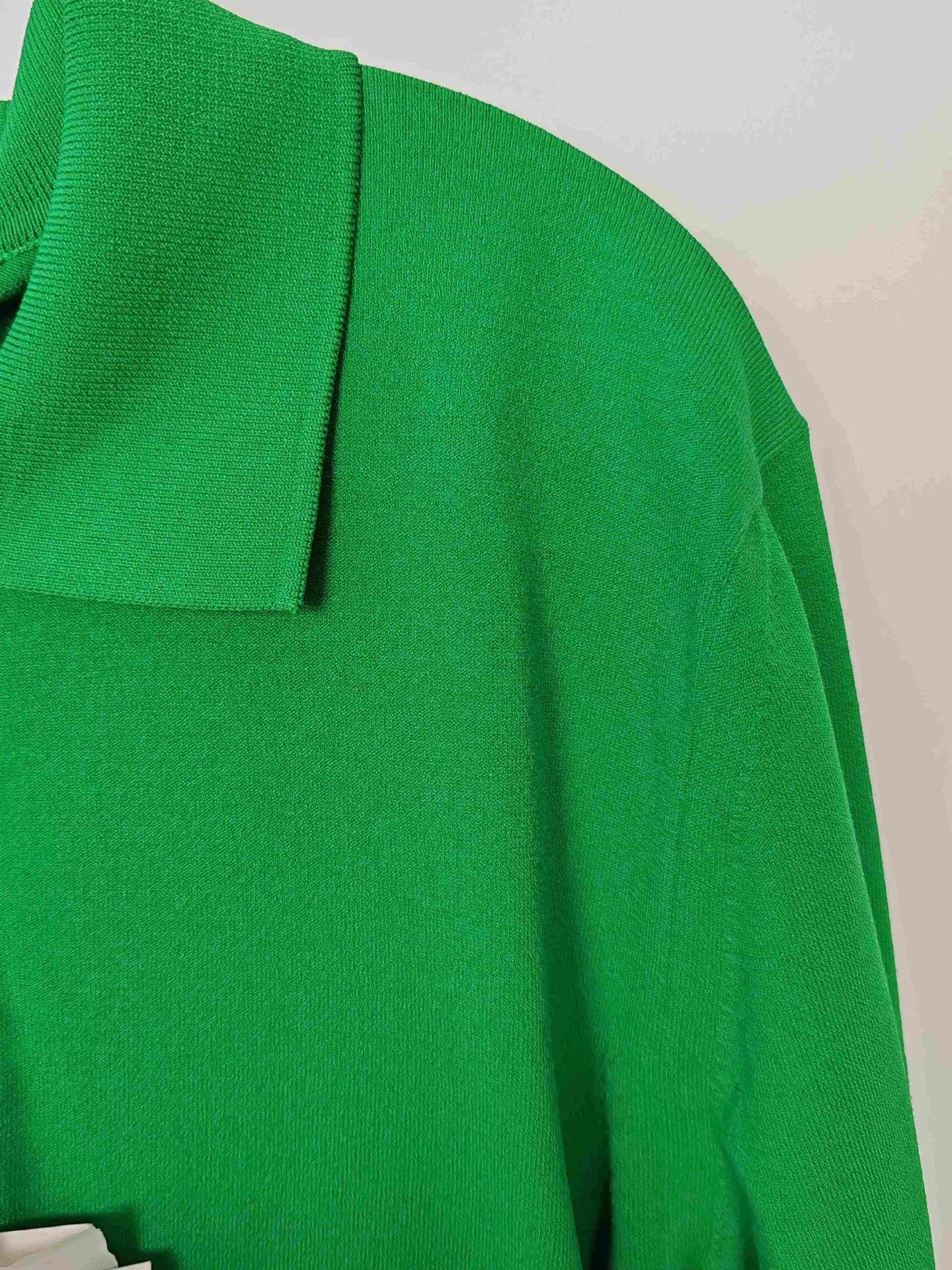 Bottega Veneta Bottega Veneta Green Viscose Polo Size XS Size XS / US 0-2 / IT 36-38 - 8 Thumbnail