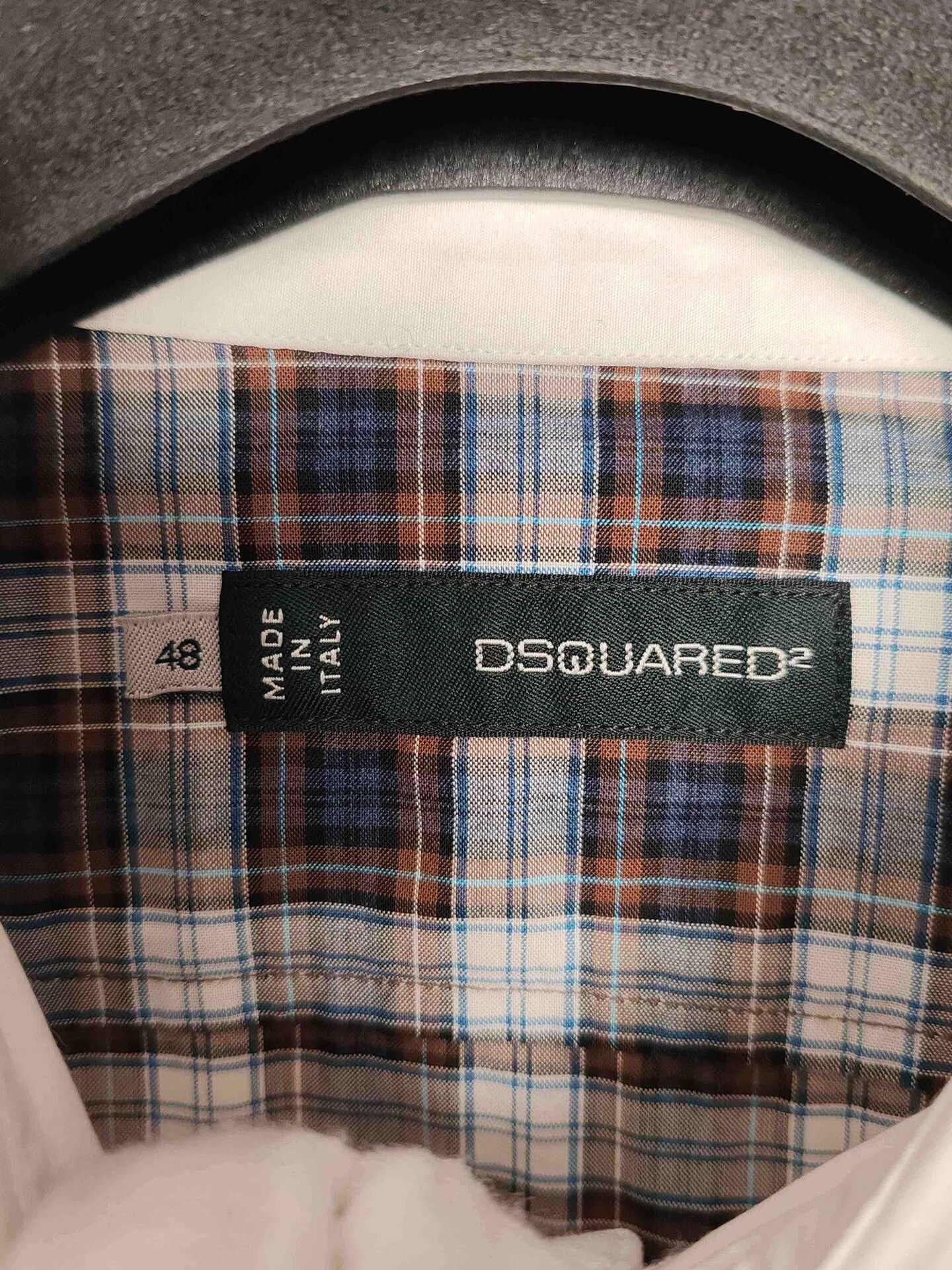 Dsquared2 Dsquared2 Plaid Cotton Shirt Size 48 Size US M / EU 48-50 / 2 - 4 Thumbnail