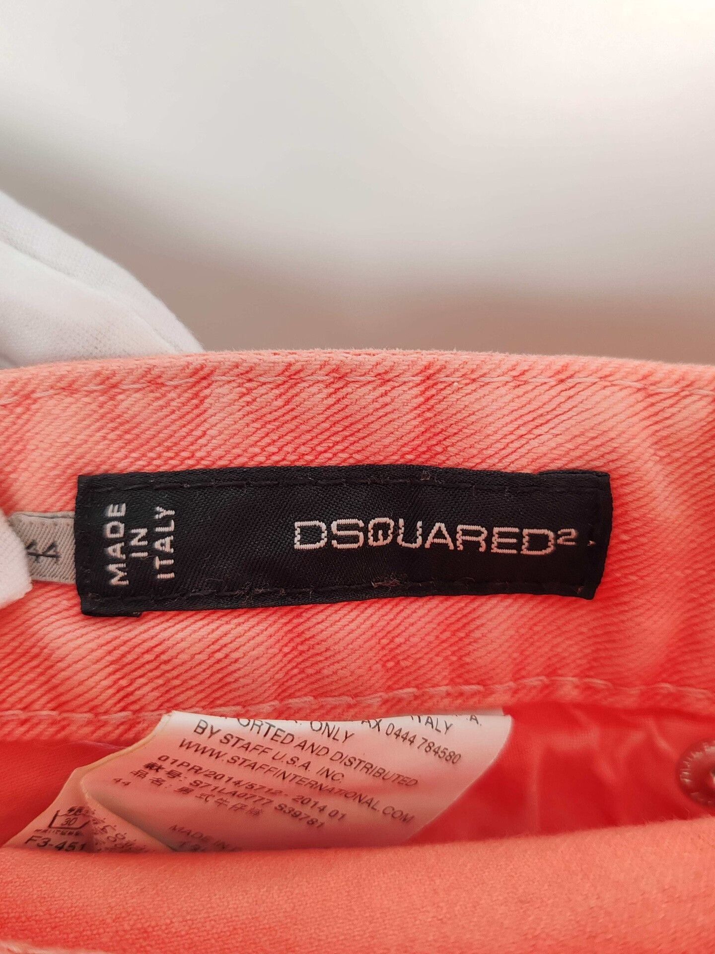 Dsquared2 Dsquared2 Orange Denim Size 28 Size US 28 / EU 44 - 4 Thumbnail