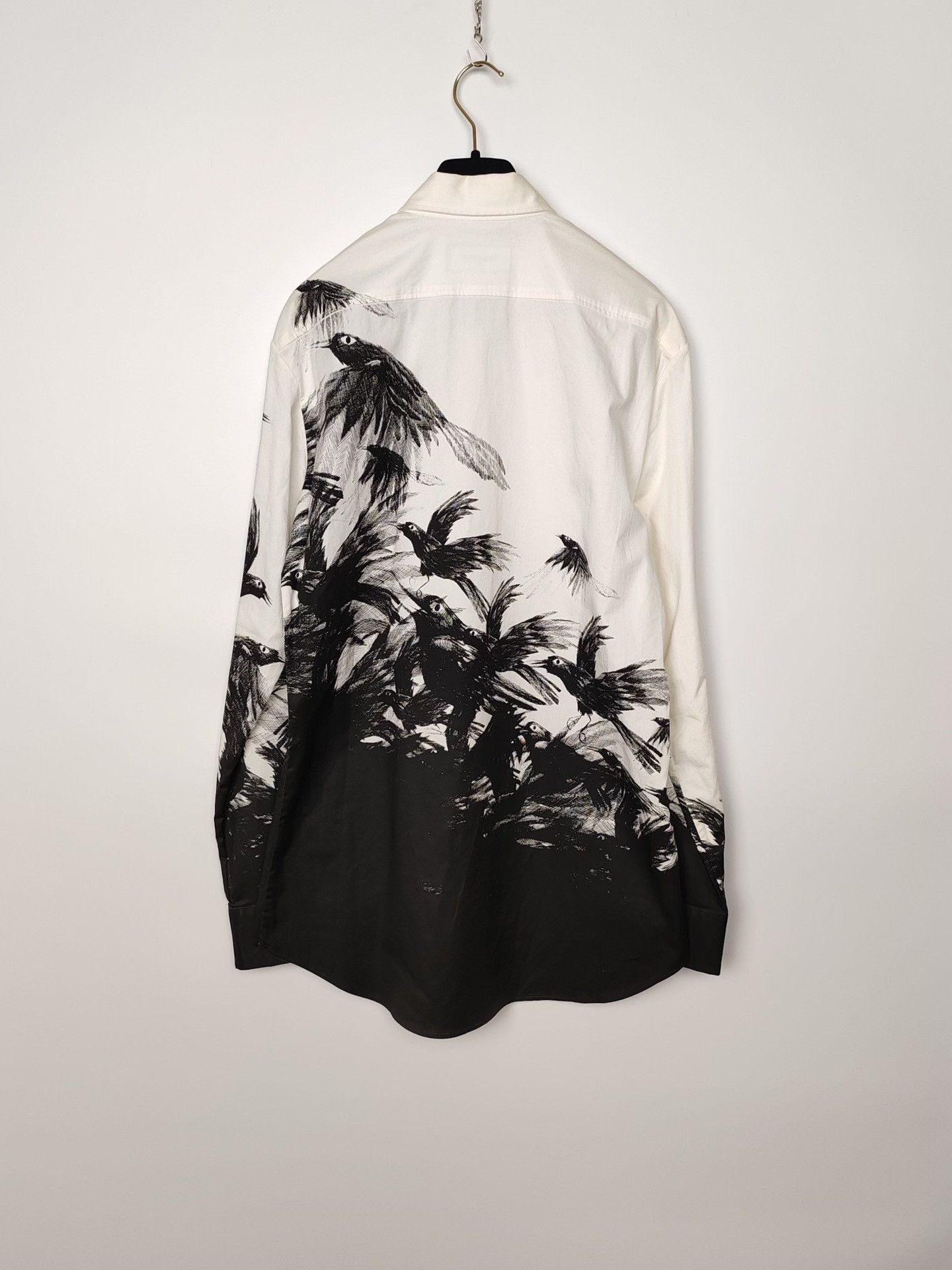 Dsquared2 Dsquared2 Bird Print Button Up Shirt Size 44 Size US S / EU 44-46 / 1 - 3 Thumbnail