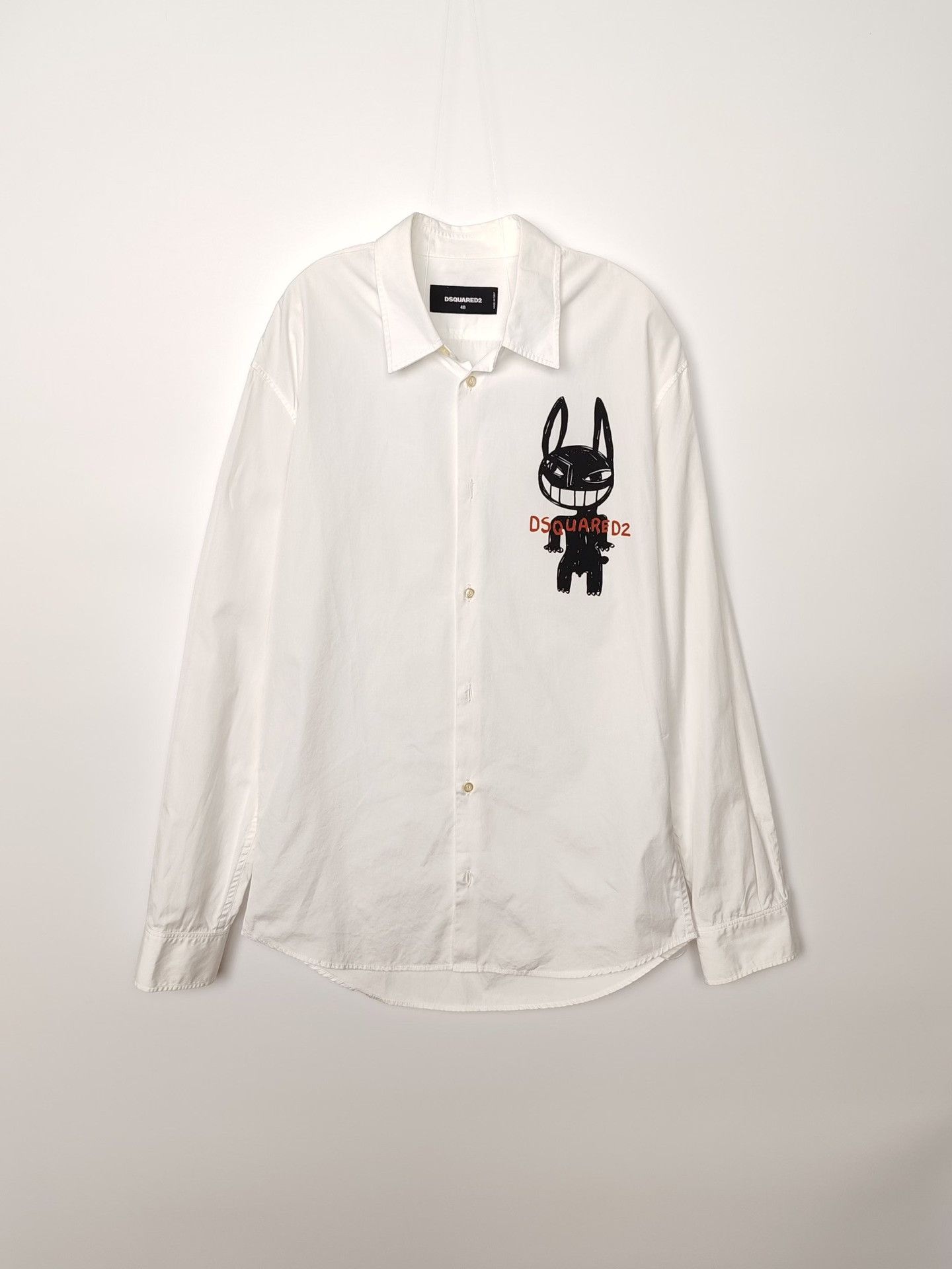 Dsquared2 Dsquared2 Cartoon Print Shirt Size 48 Size US M / EU 48-50 / 2 - 2 Thumbnail