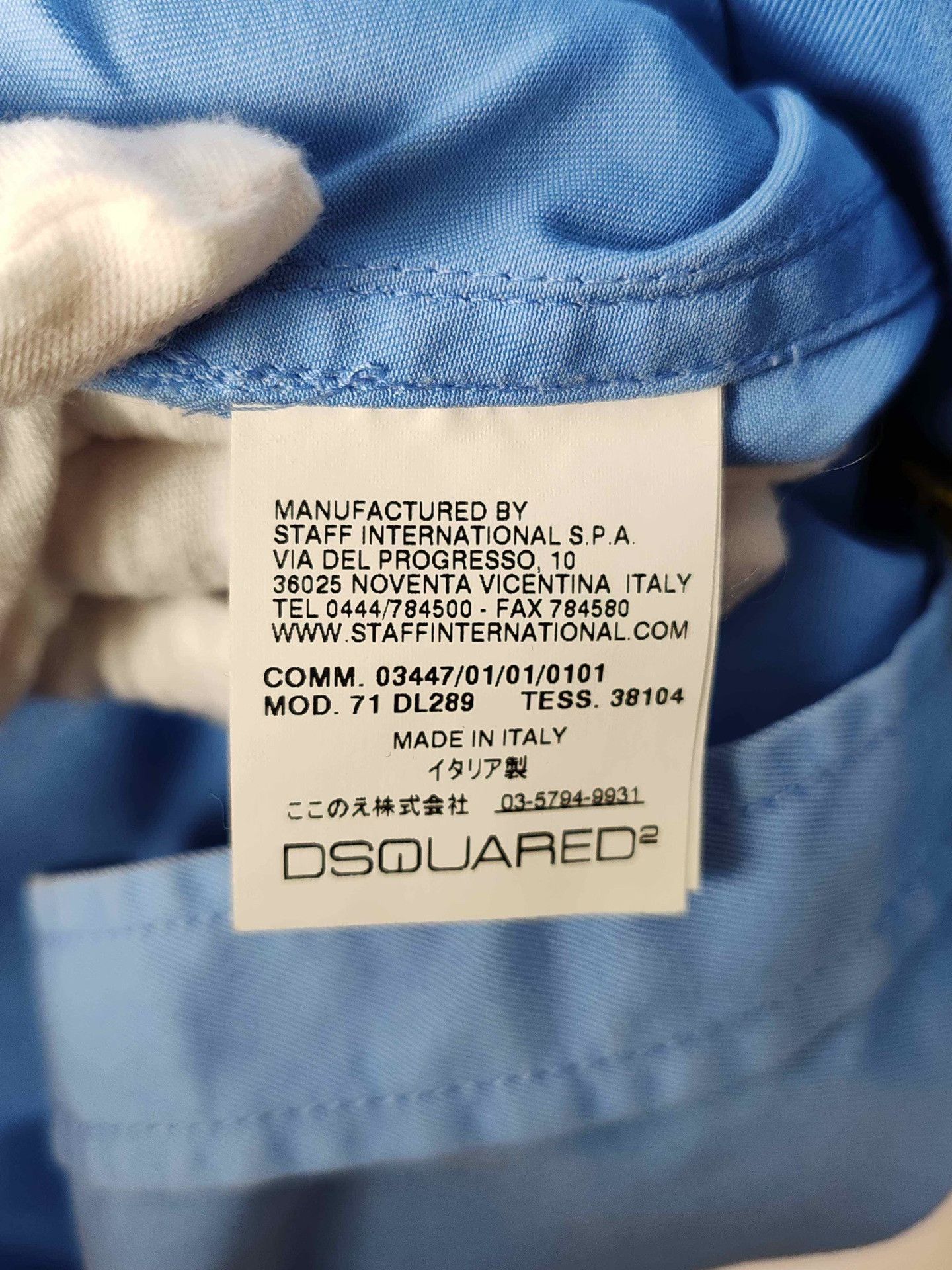 Dsquared2 Dsquared2 Patch Detail Shirt Size 52 Size US L / EU 52-54 / 3 - 9 Thumbnail