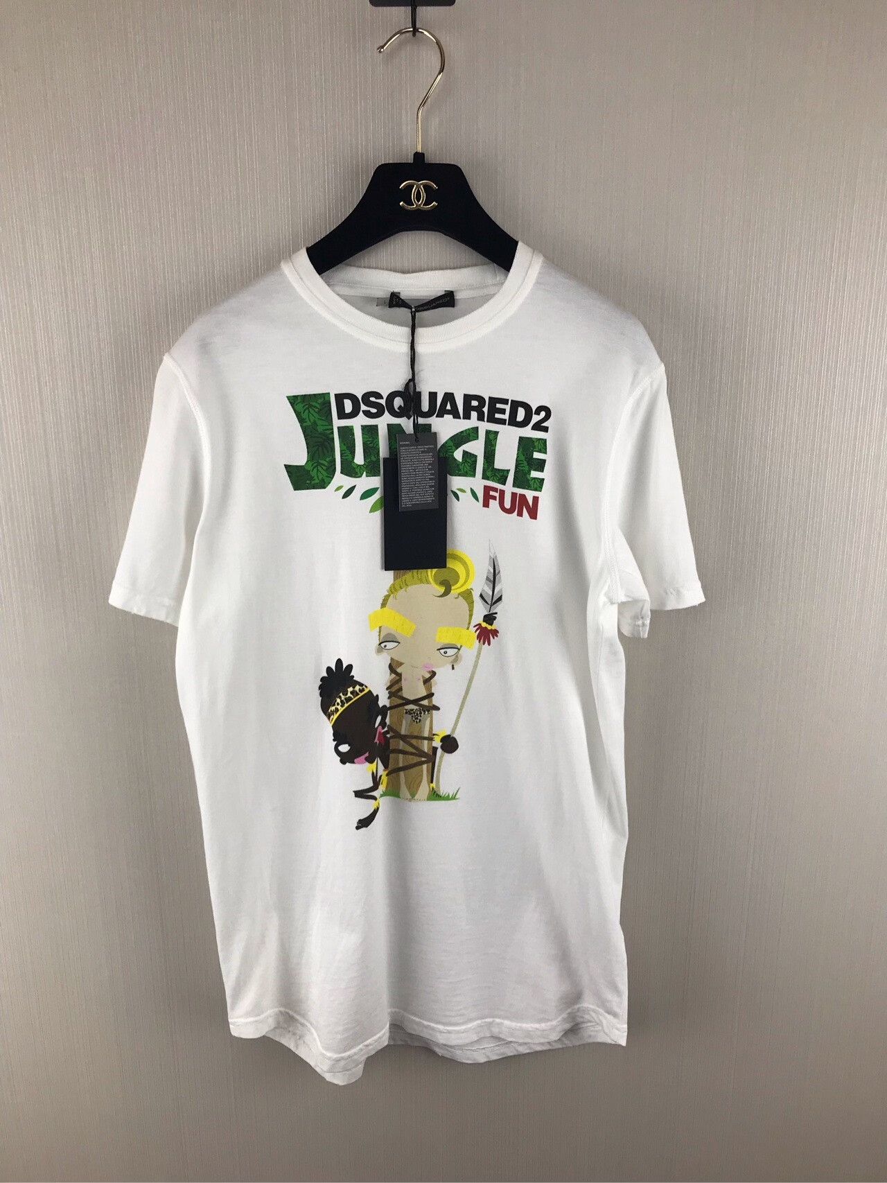 Dsquared2 Dsquared2 Jungle Graphic T-Shirt Size L Size US L / EU 52-54 / 3 - 2 Thumbnail