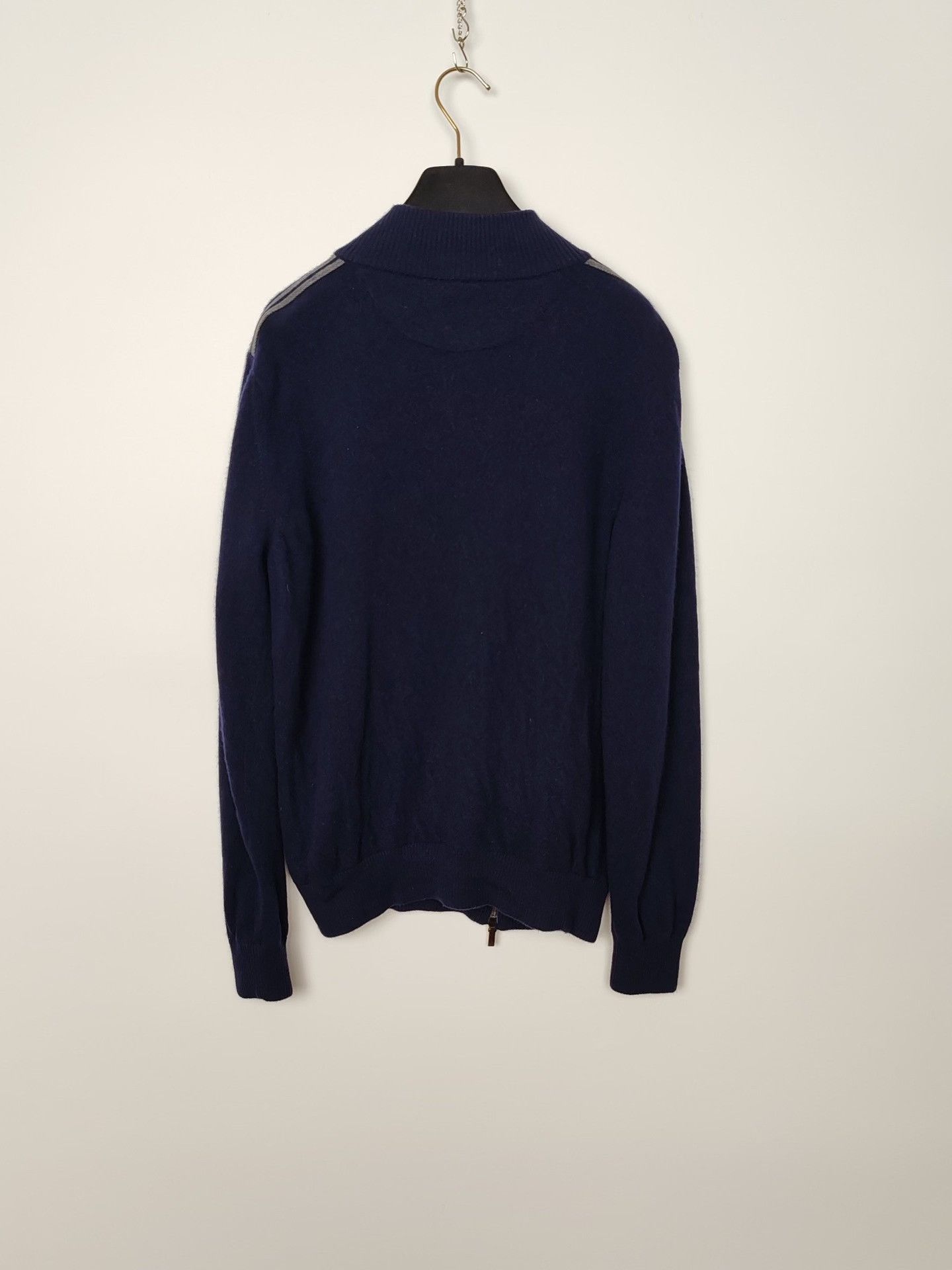 Ermenegildo Zegna Ermenegildo Zegna Full Zip Wool Sweater Size M Size US M / EU 48-50 / 2 - 3 Thumbnail