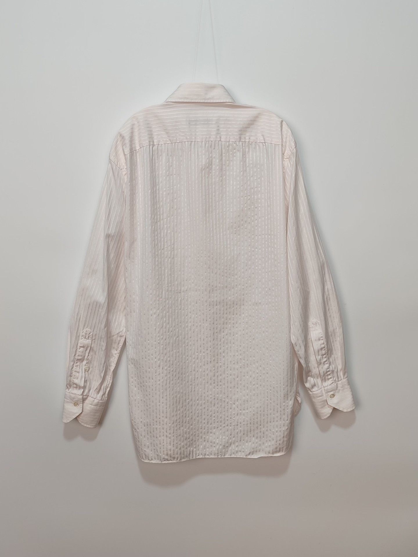 Ermenegildo Zegna Ermenegildo Zegna Striped Cotton Shirt Size M Size US M / EU 48-50 / 2 - 3 Thumbnail