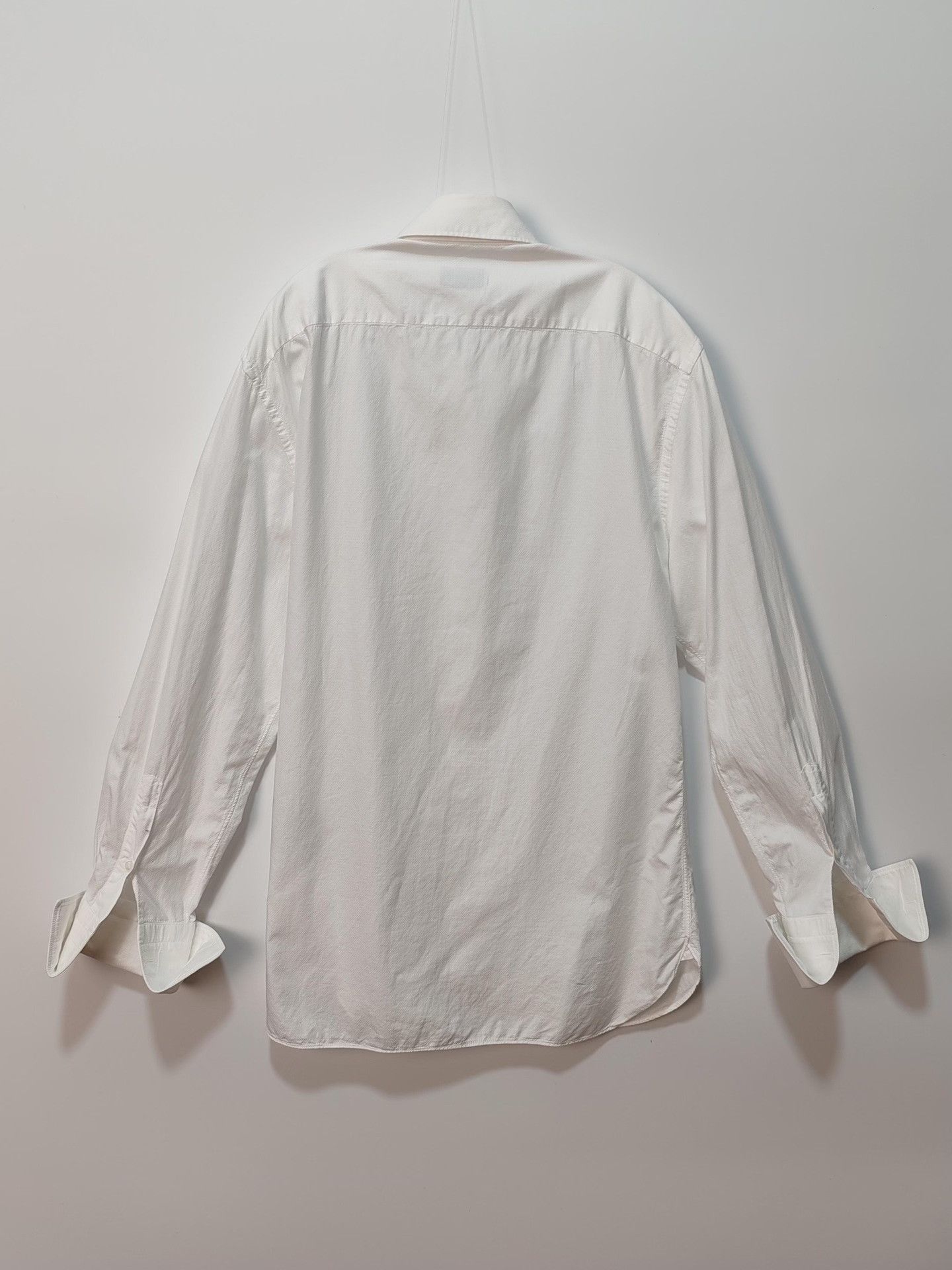 Ermenegildo Zegna Ermenegildo Zegna Textured Button Up Shirt Size M Size US M / EU 48-50 / 2 - 3 Thumbnail