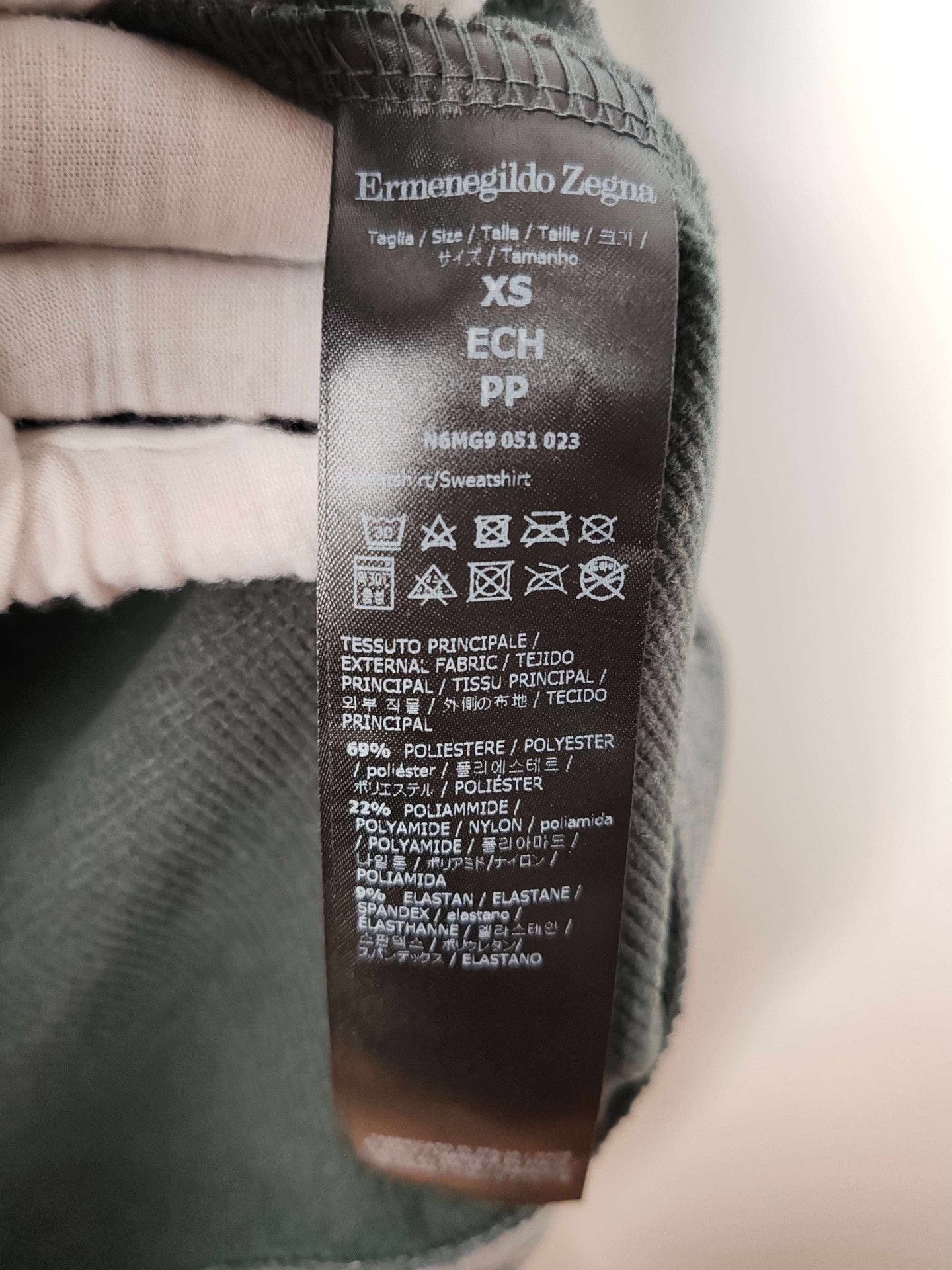Ermenegildo Zegna Ermenegildo Zegna Embroidered Logo Track Jacket Size XS Size US XS / EU 42 / 0 - 6 Thumbnail