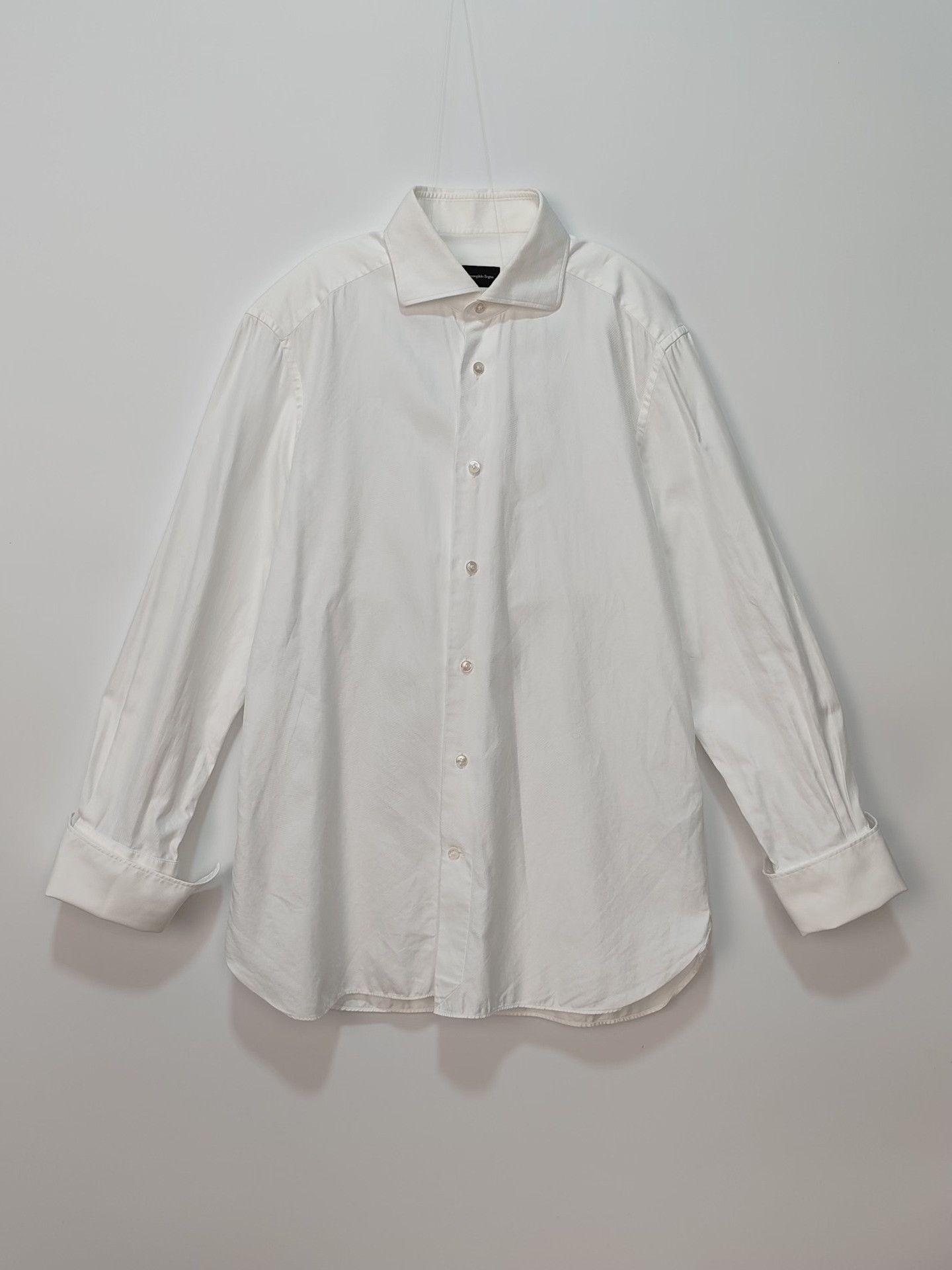 Ermenegildo Zegna Ermenegildo Zegna Trofeo Button Up Shirt Size M Size US M / EU 48-50 / 2 - 2 Thumbnail