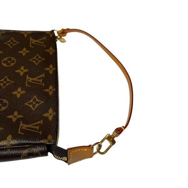Louis Vuitton Louis Vuitton Louis Vuitton Pochette Accessoires Monogram Clutch Textile Shoulder Bag M51980 DUTY FREE for USA Size ONE SIZE - 7 Thumbnail