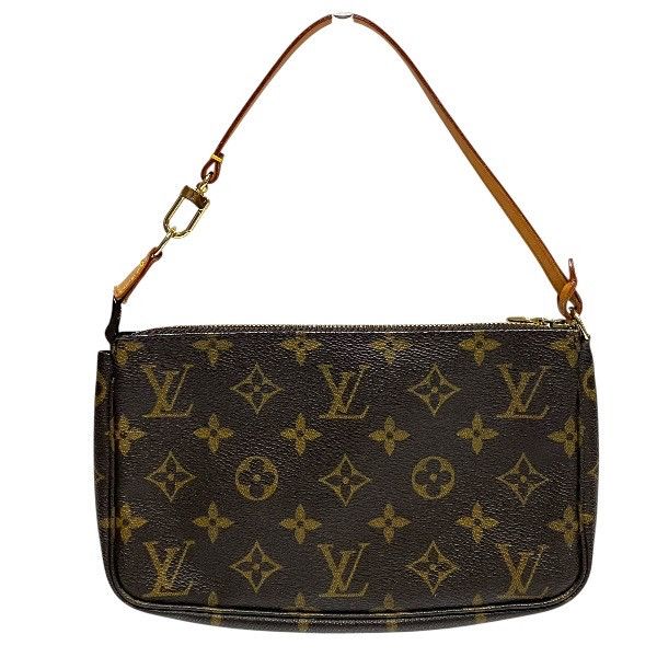 Louis Vuitton Louis Vuitton Louis Vuitton Pochette Accessoires Monogram Clutch Textile Shoulder Bag M51980 DUTY FREE for USA Size ONE SIZE - 2 Thumbnail
