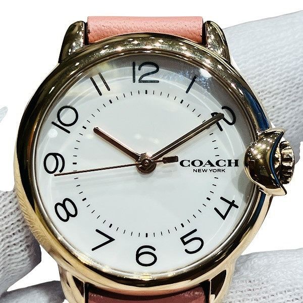 Coach Coach COACH Arden Stainless Steel Quartz Metal Quartz 14503615 DUTY FREE for USA Size ONE SIZE - 4 Thumbnail