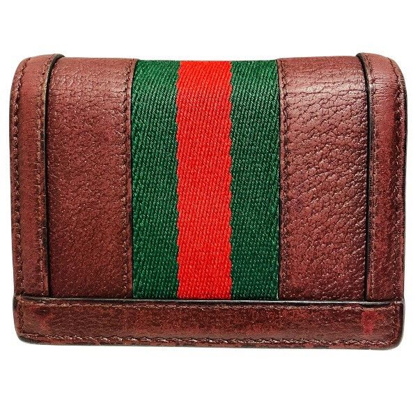 Gucci Gucci Gucci Ophidia GG Supreme Wallet Textile Short Wallet 523155 DUTY FREE for USA Size ONE SIZE - 2 Thumbnail