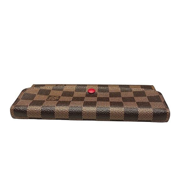 Louis Vuitton Louis Vuitton Louis Vuitton Portefeuille Emilie Damier Wallet Textile Long Wallet N63544 DUTY FREE for USA Size ONE SIZE - 8 Thumbnail