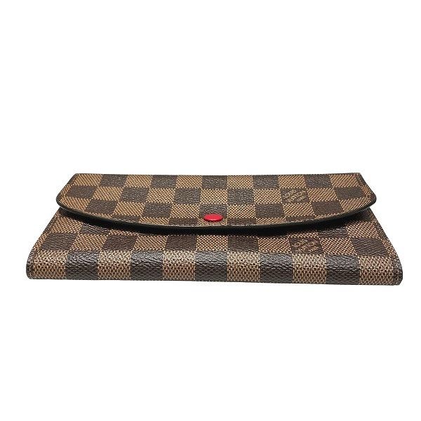 Louis Vuitton Louis Vuitton Louis Vuitton Portefeuille Emilie Damier Wallet Textile Long Wallet N63544 DUTY FREE for USA Size ONE SIZE - 9 Thumbnail